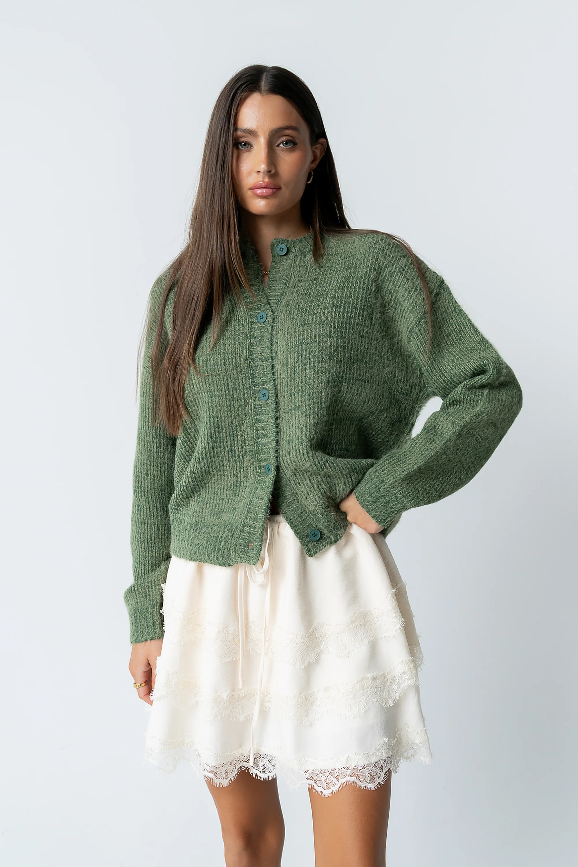 Marsha Lace Mini Skirt - FINAL SALE - Image 3