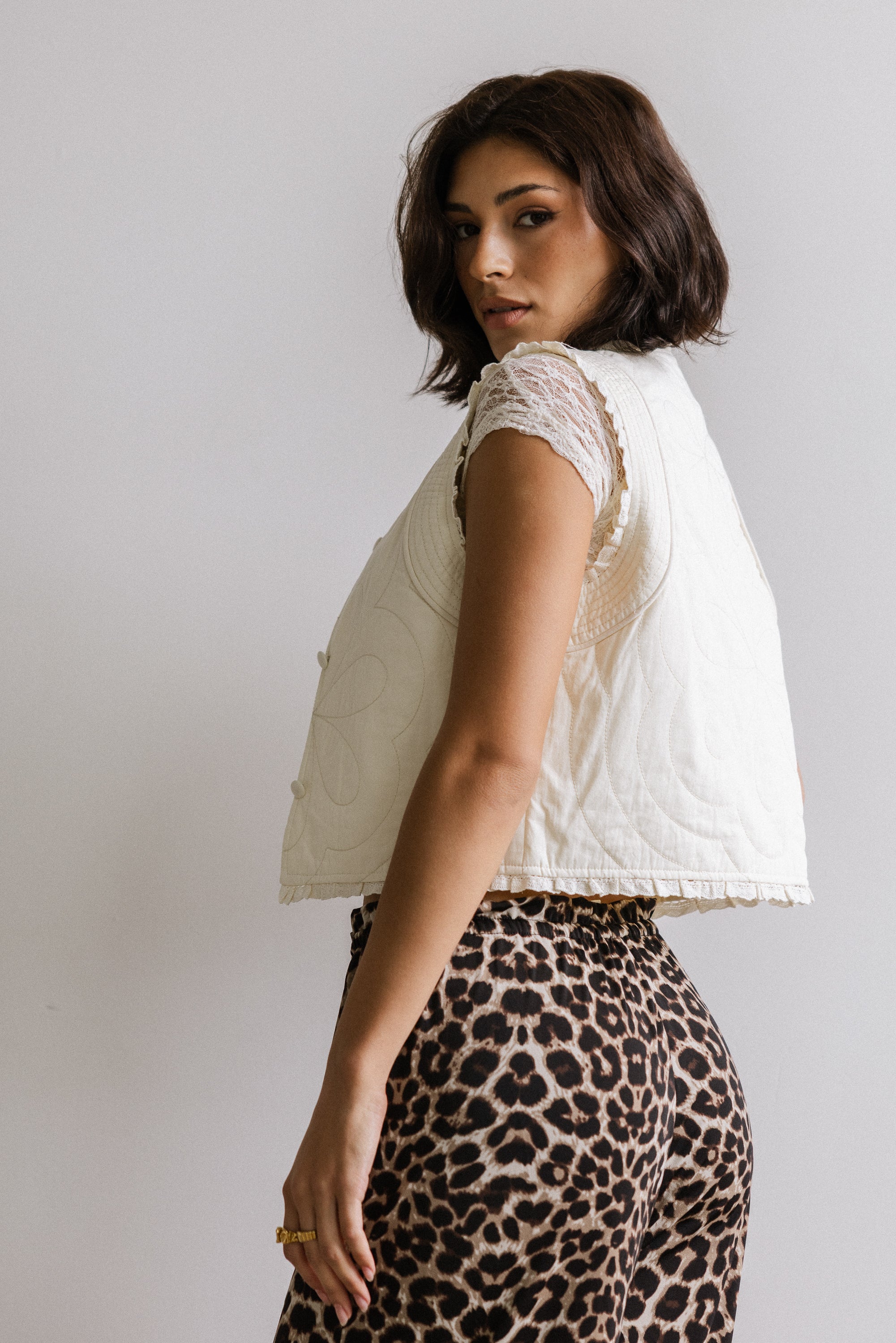 Martha Quilted Vest - FINAL SALE - Image 6