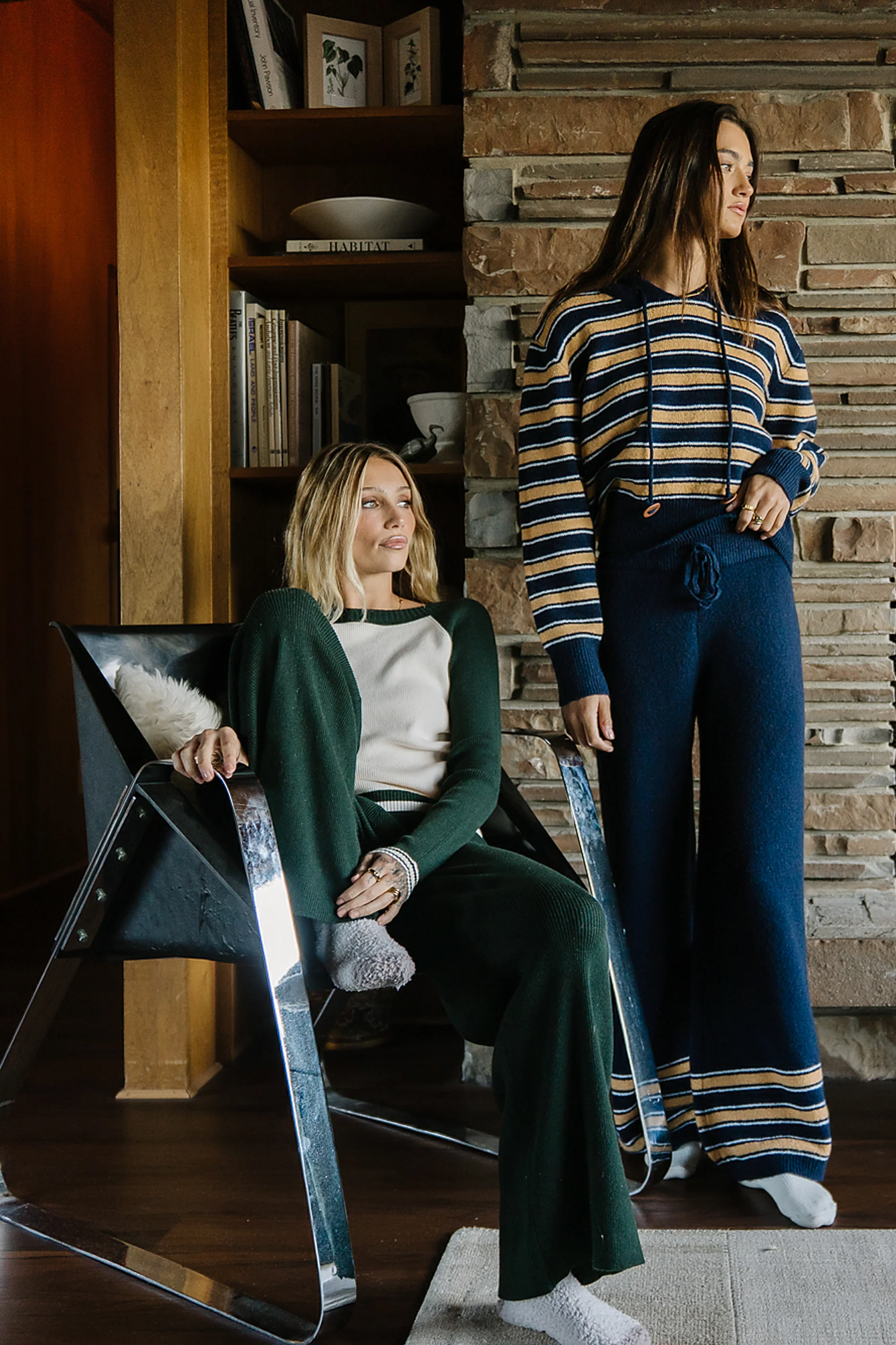 Martin Striped Wide Leg Pants - FINAL SALE - Image 2