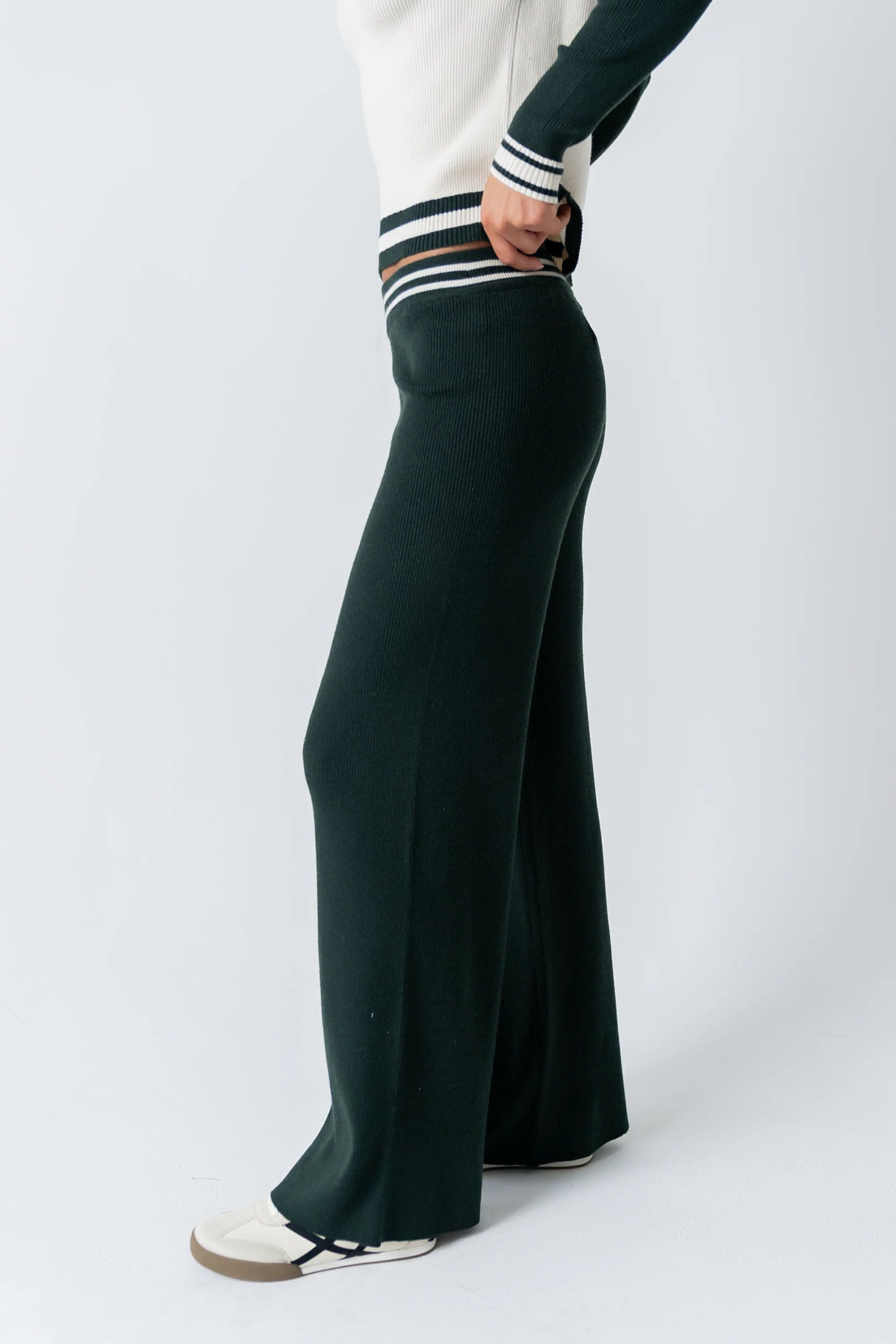 Martin Striped Wide Leg Pants - FINAL SALE - Image 6