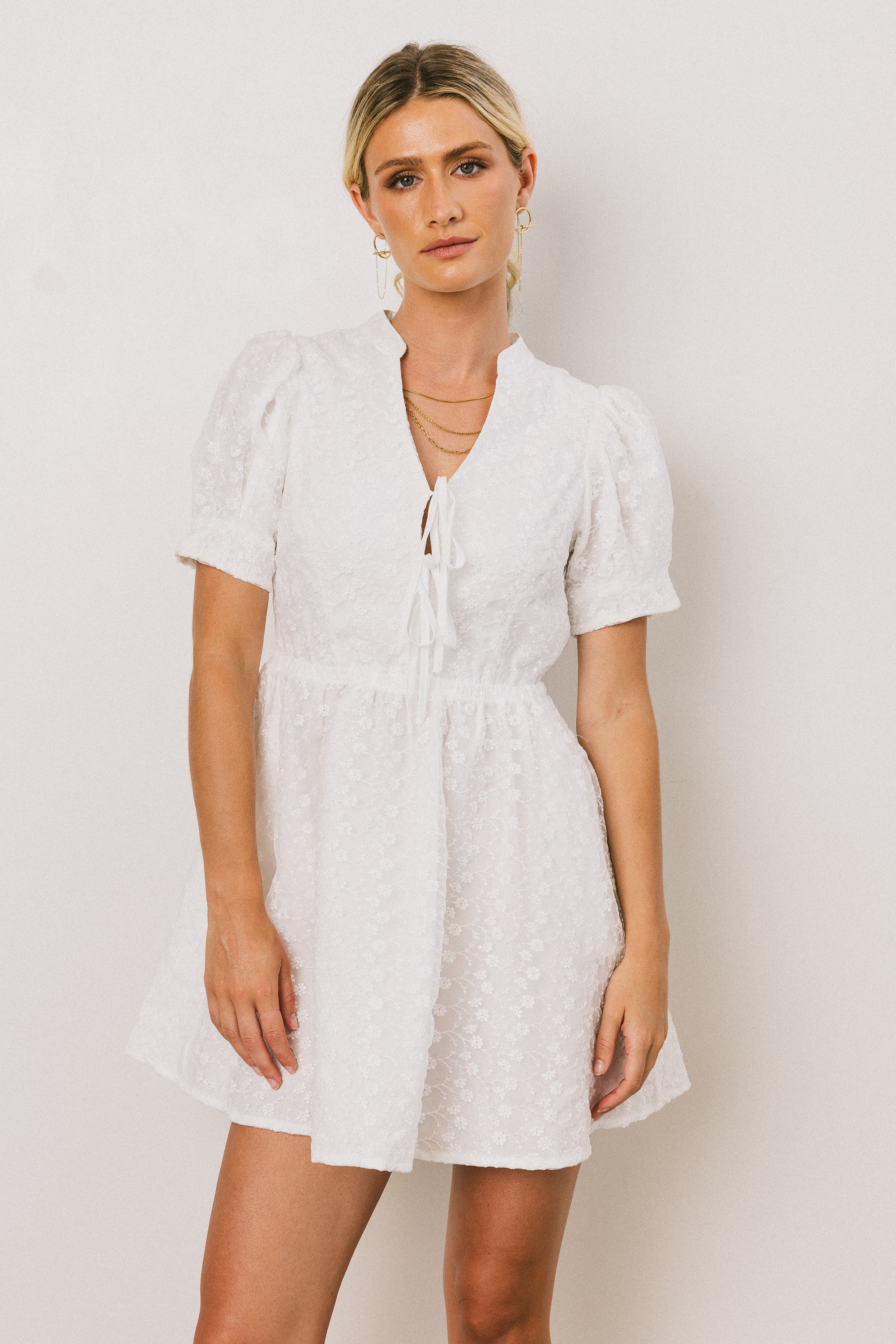 Mateo Floral Mini Dress - FINAL SALE - Image 3