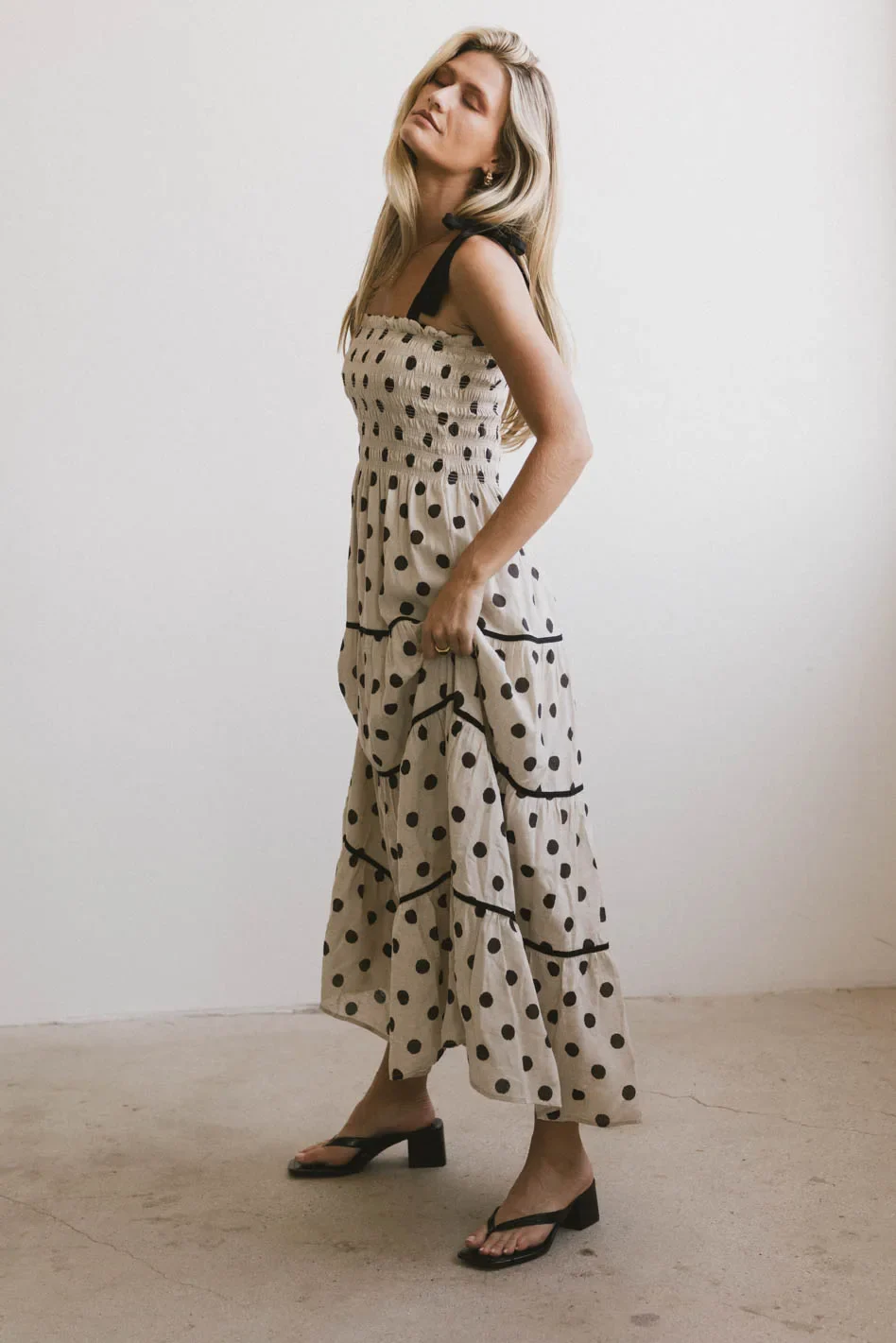 Matilda Polka Dot Midi Dress - FINAL SALE - Image 5