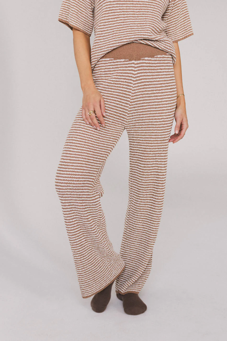 Matilda Striped Knit Pants - FINAL SALE - Image 3