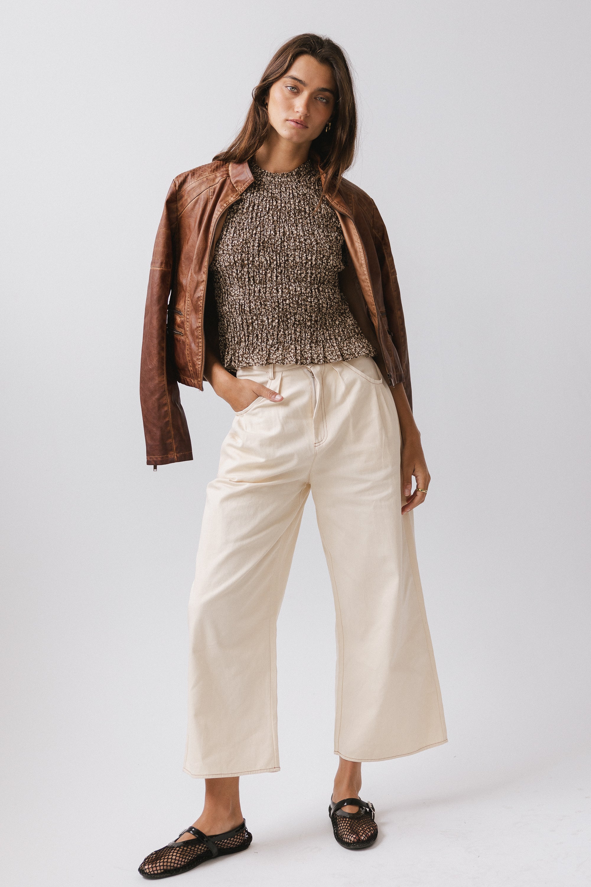 Maura Smocked Blouse - FINAL SALE - Image 3