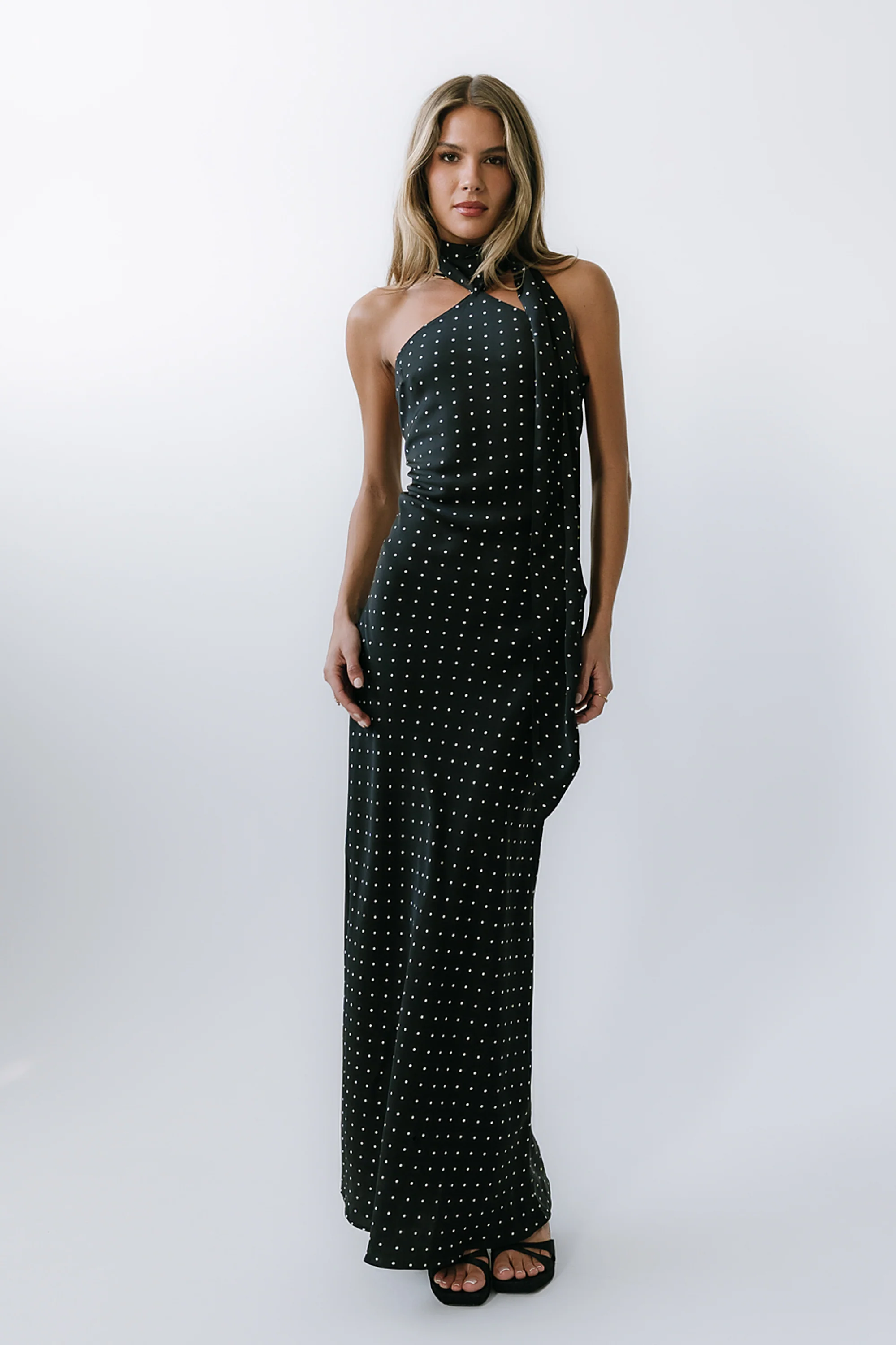 Max Polka Dot Maxi Dress - Image 2