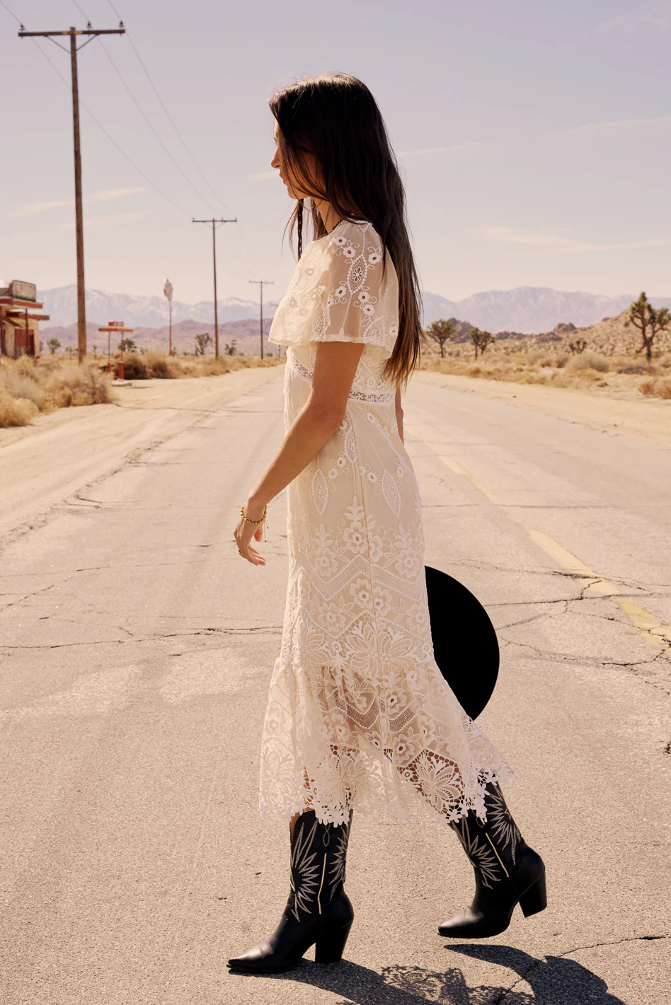 Maxene Embroidered Midi Dress - FINAL SALE - Image 3