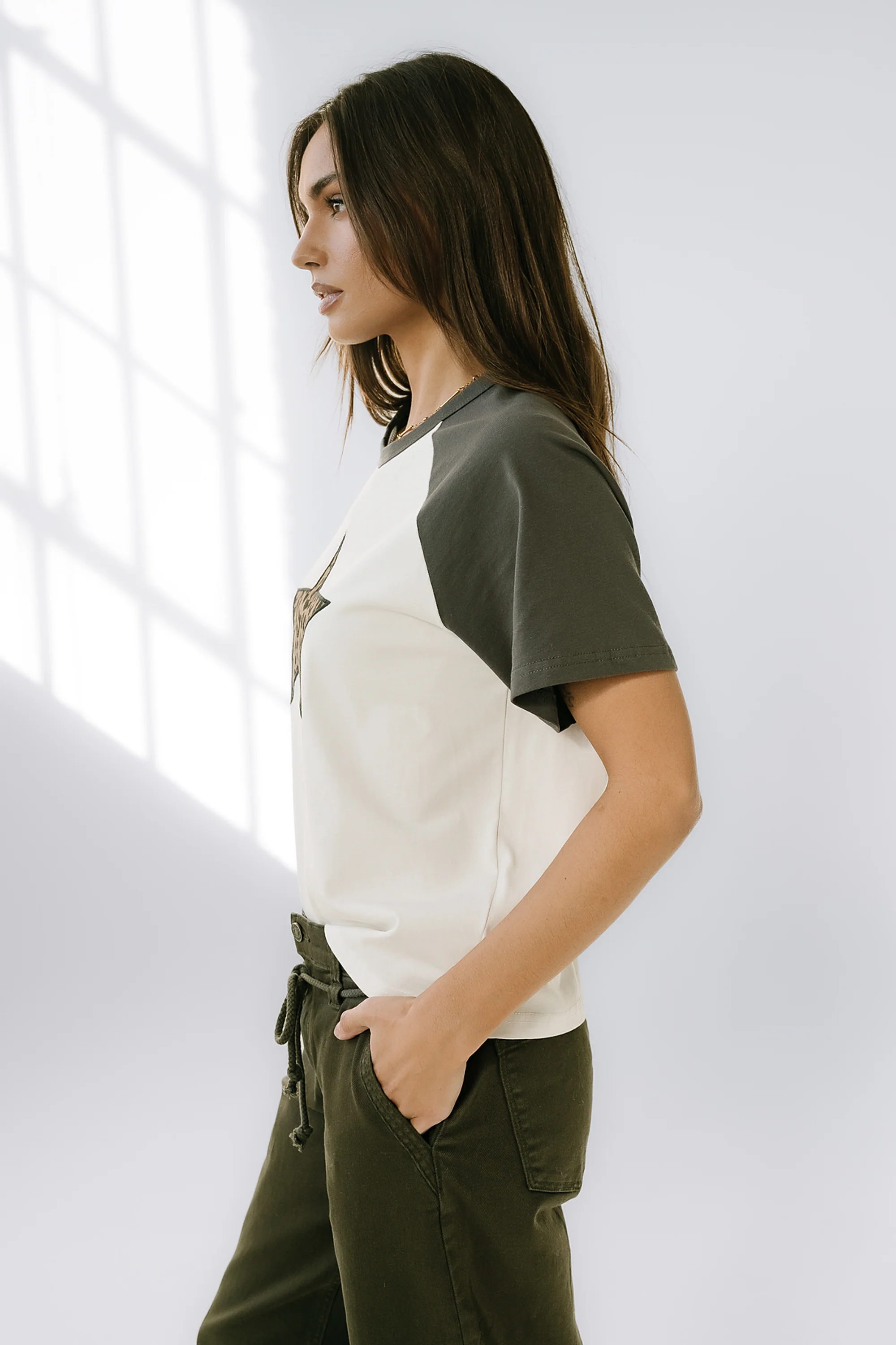 Maxine Contrast Tee - Image 3