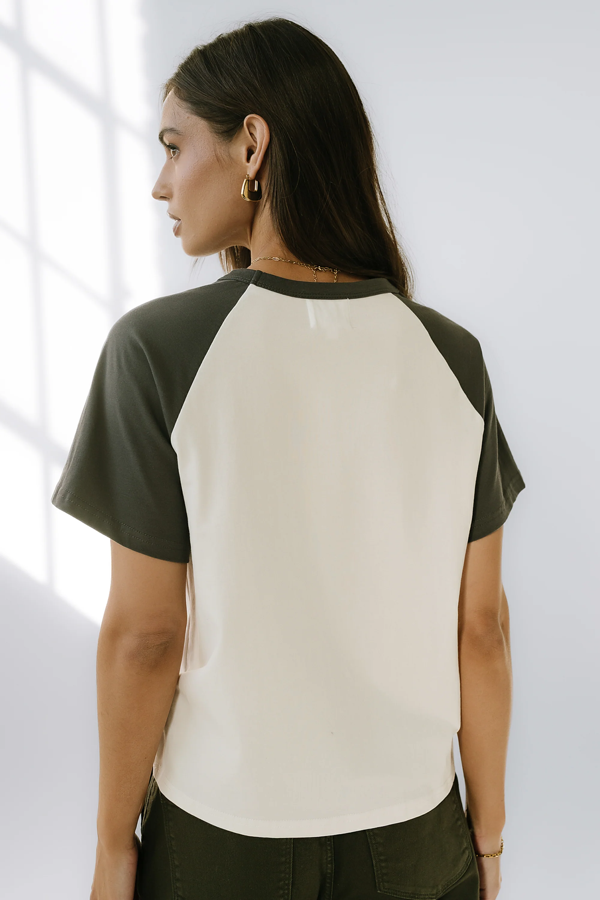Maxine Contrast Tee - Image 4