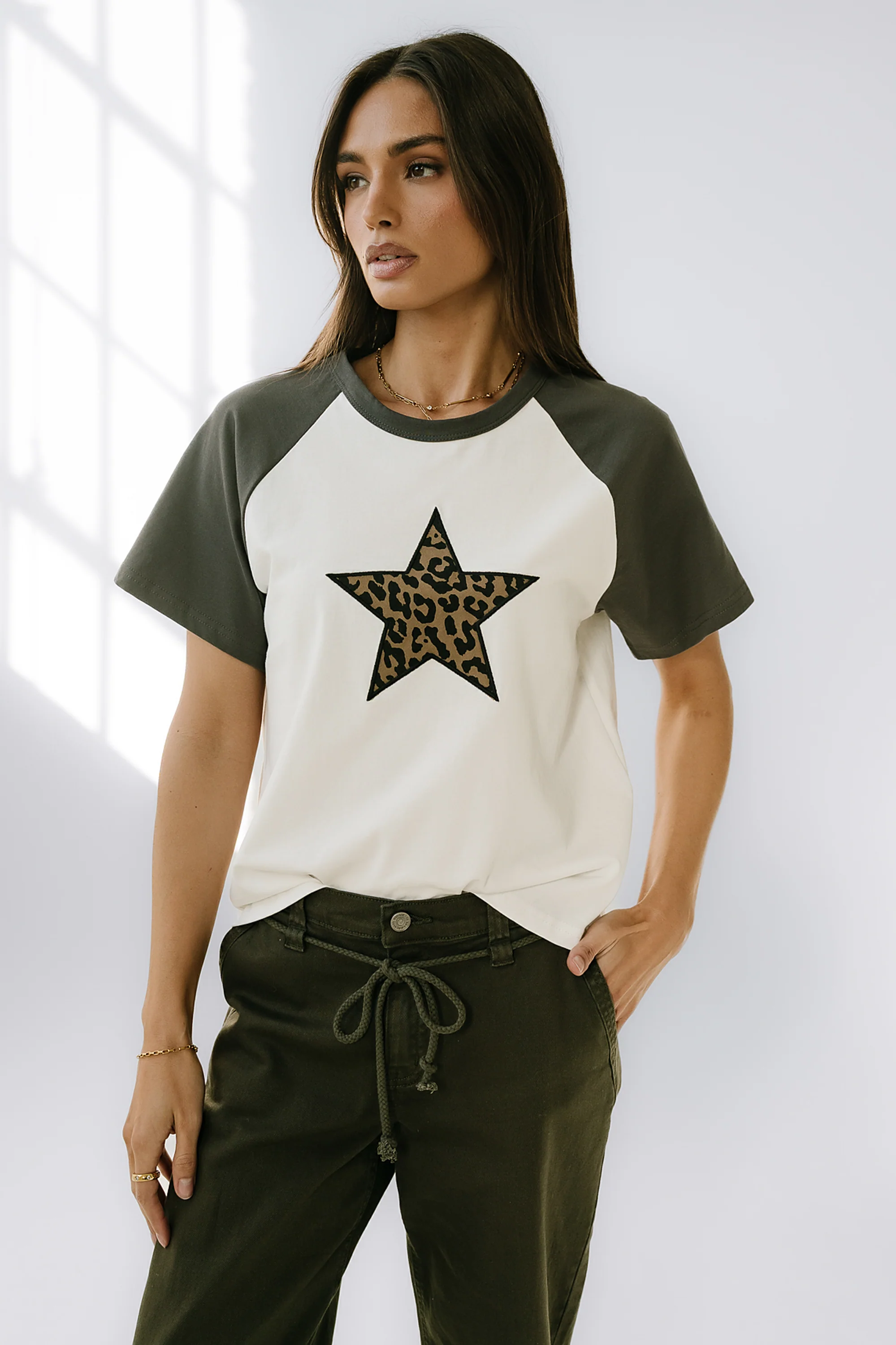 Maxine Contrast Tee - Image 5