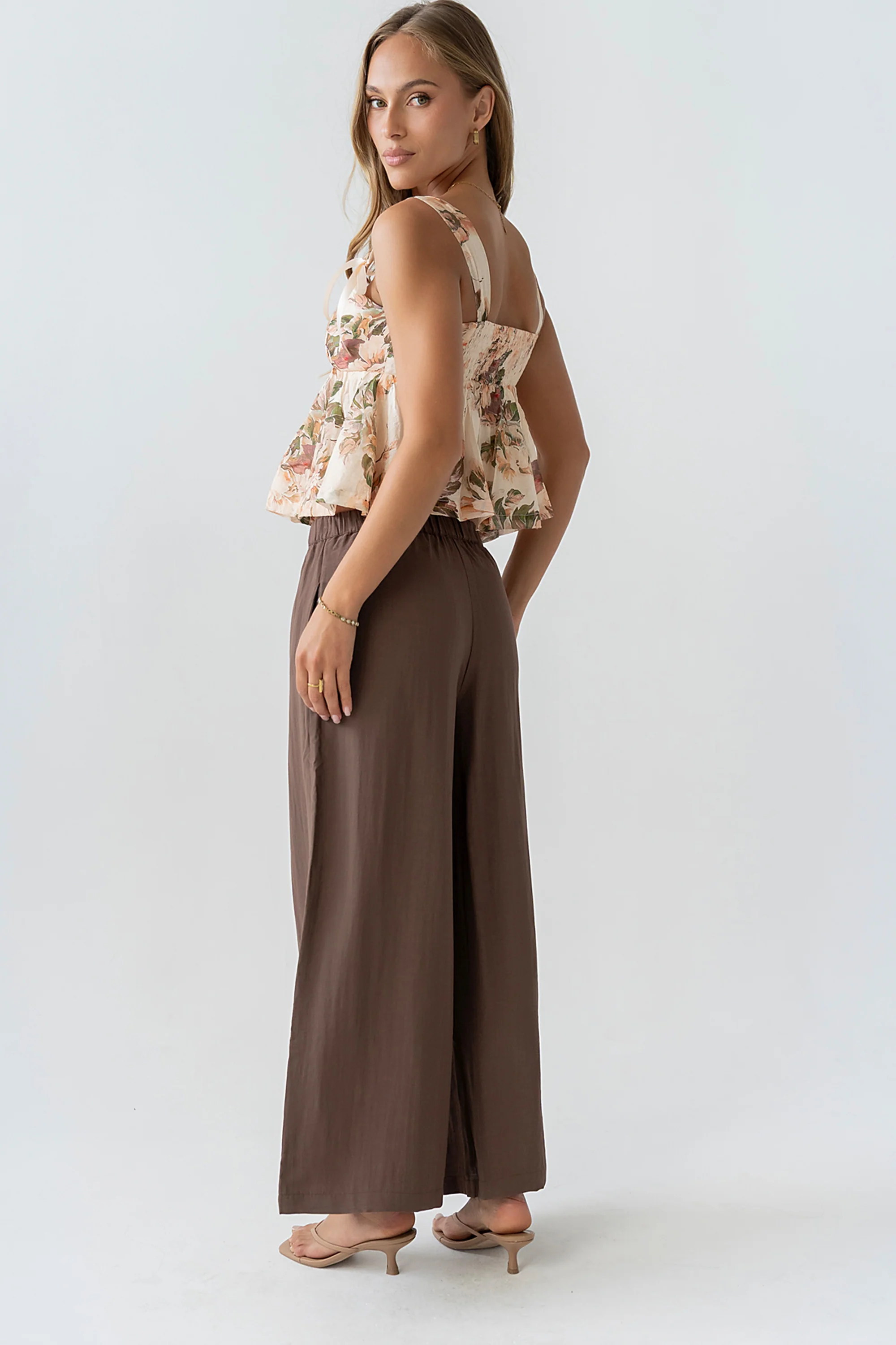 Maylee Ribbon Floral Tank - Image 4
