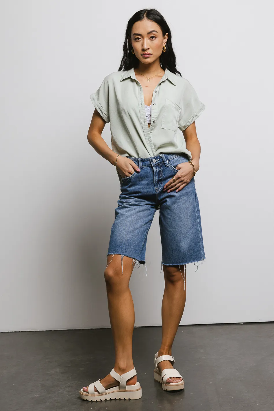 Mayra Bermuda Shorts - FINAL SALE - Image 4