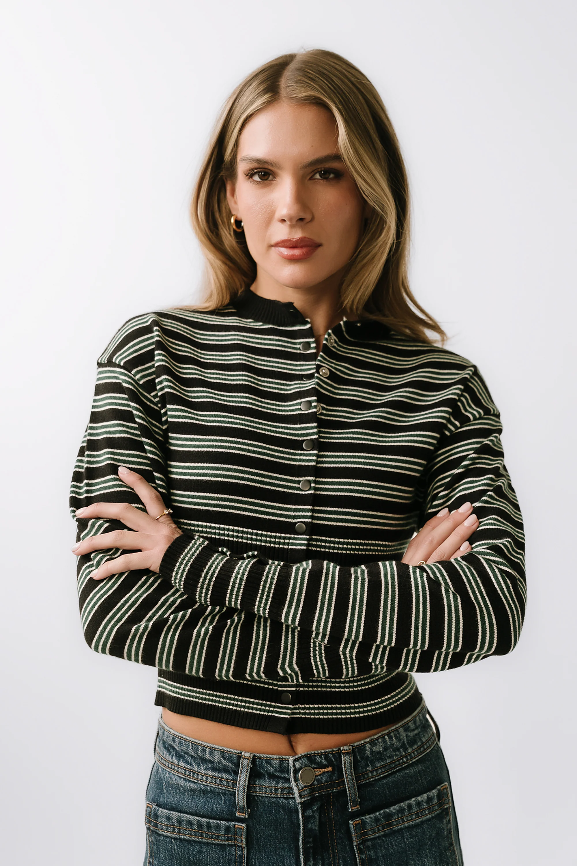 Mckayla Striped Sweater - FINAL SALE - Image 6
