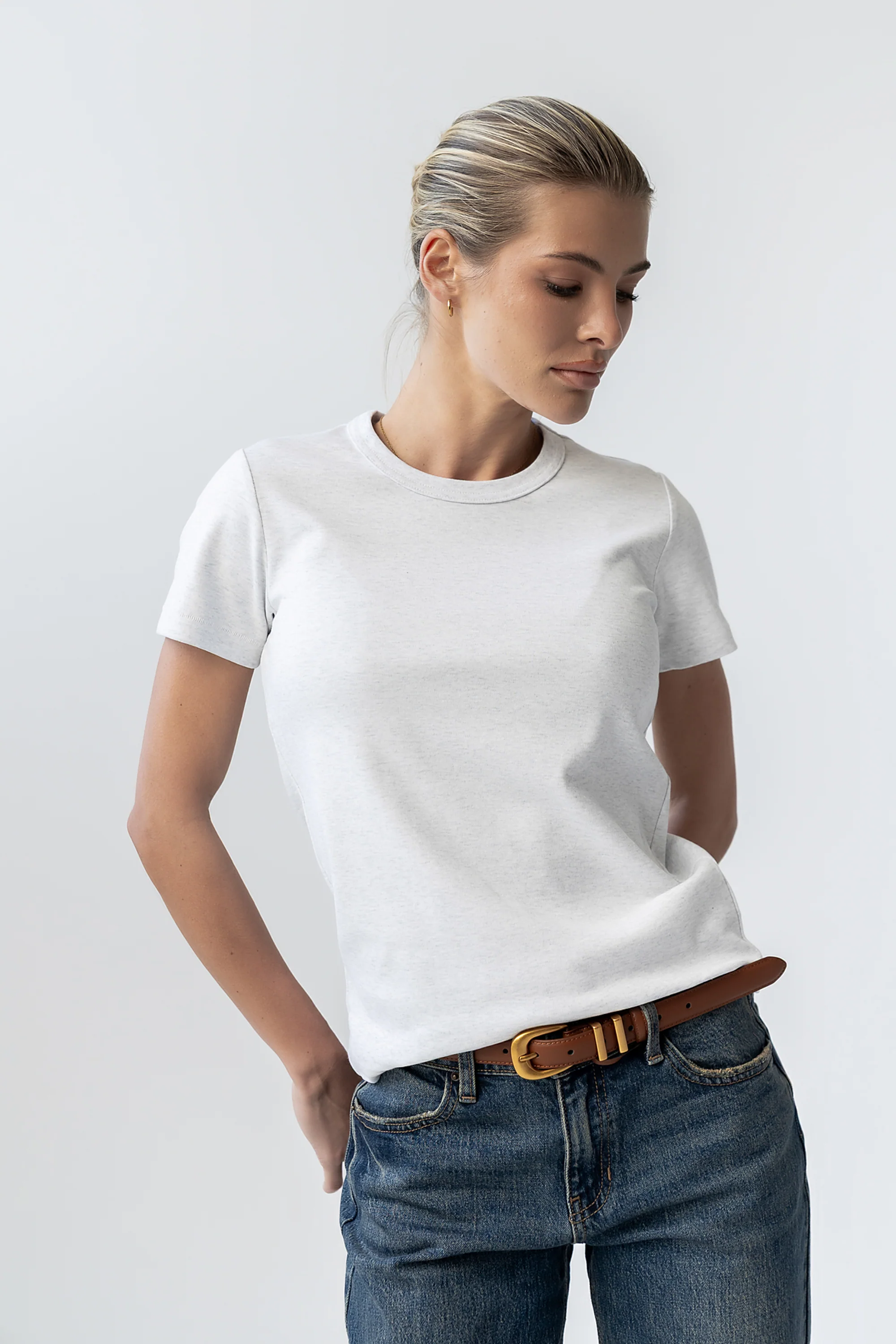 Mckenna T-Shirt in White - Image 13