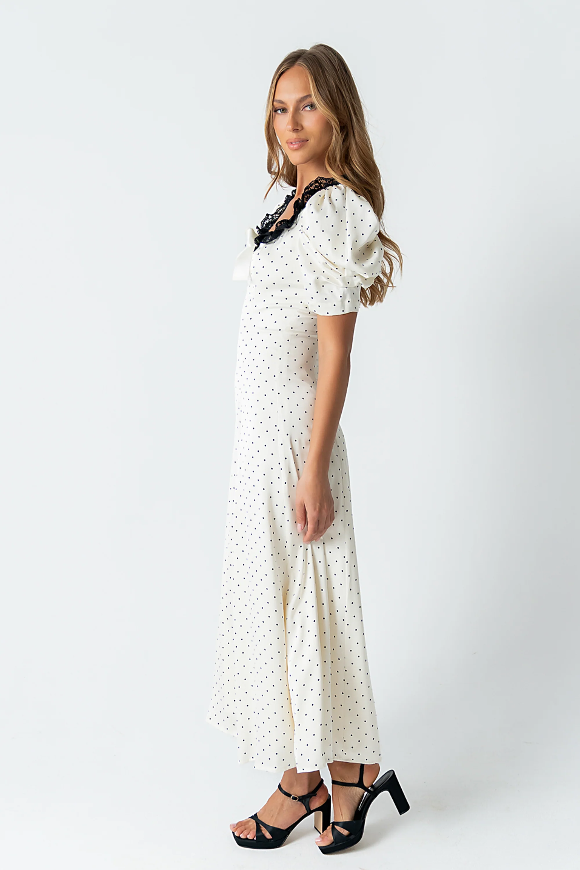 Mckinley Polka Dot Maxi Dress - FINAL SALE - Image 4