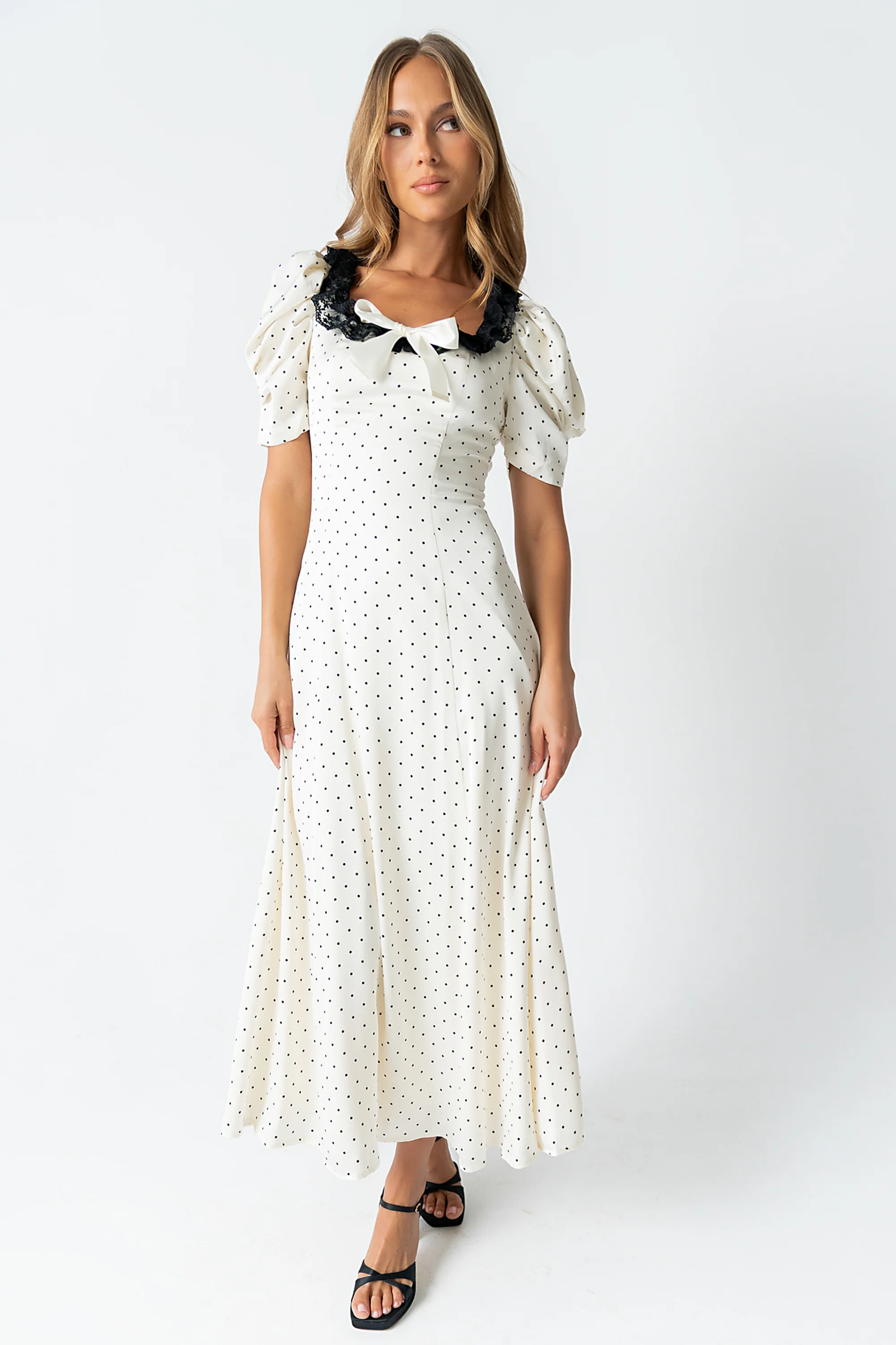 Mckinley Polka Dot Maxi Dress - FINAL SALE - Image 5