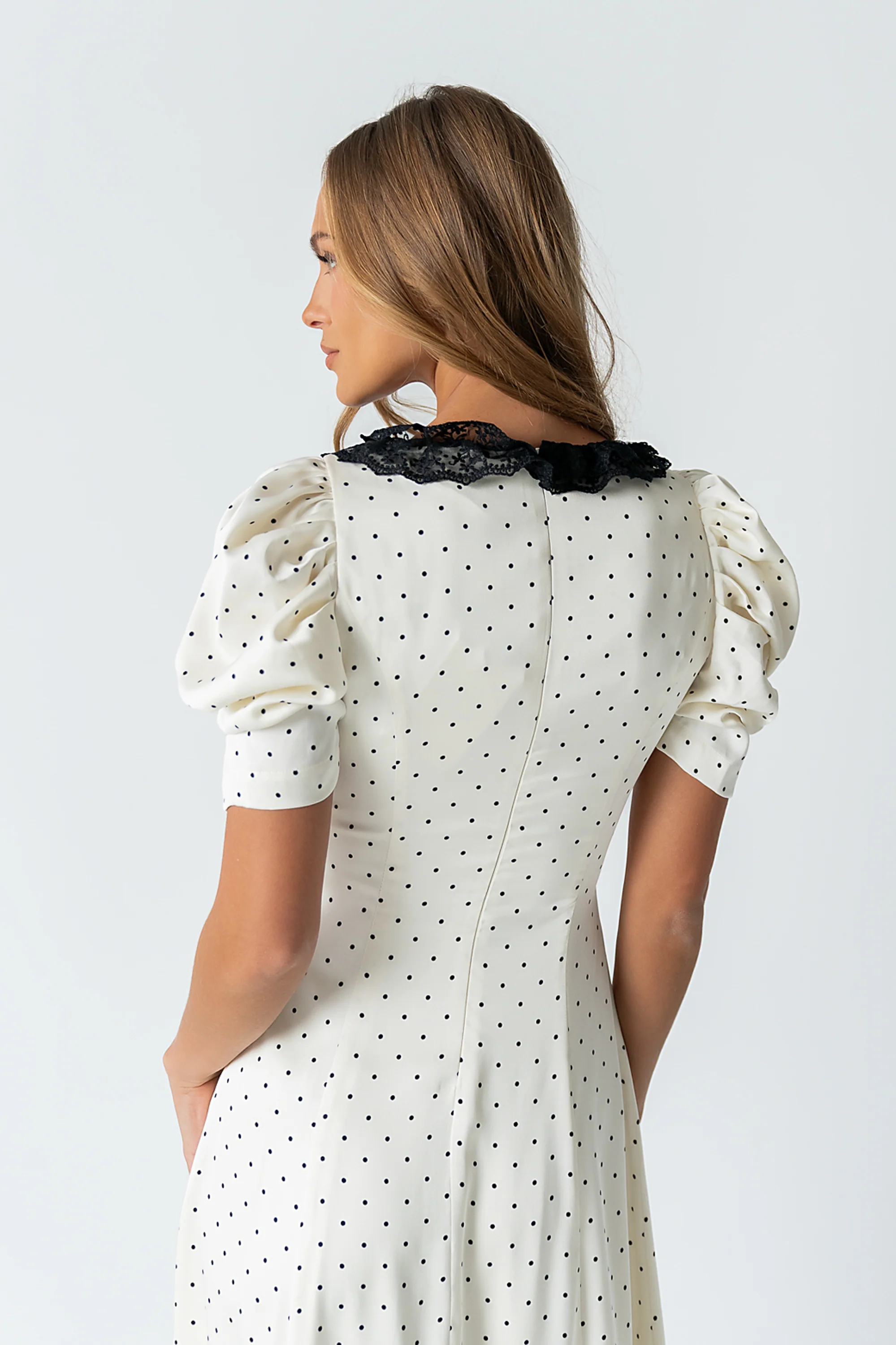 Mckinley Polka Dot Maxi Dress - FINAL SALE - Image 6
