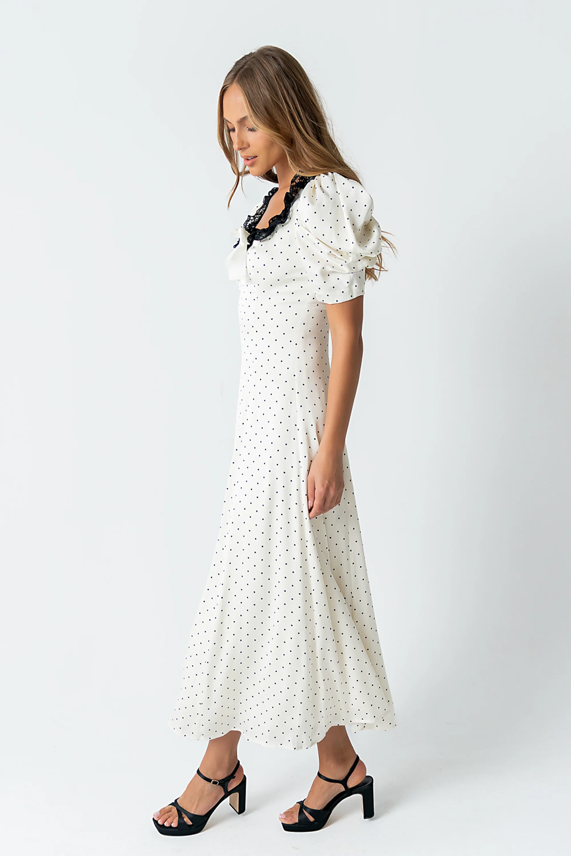 Mckinley Polka Dot Maxi Dress - FINAL SALE - Image 7