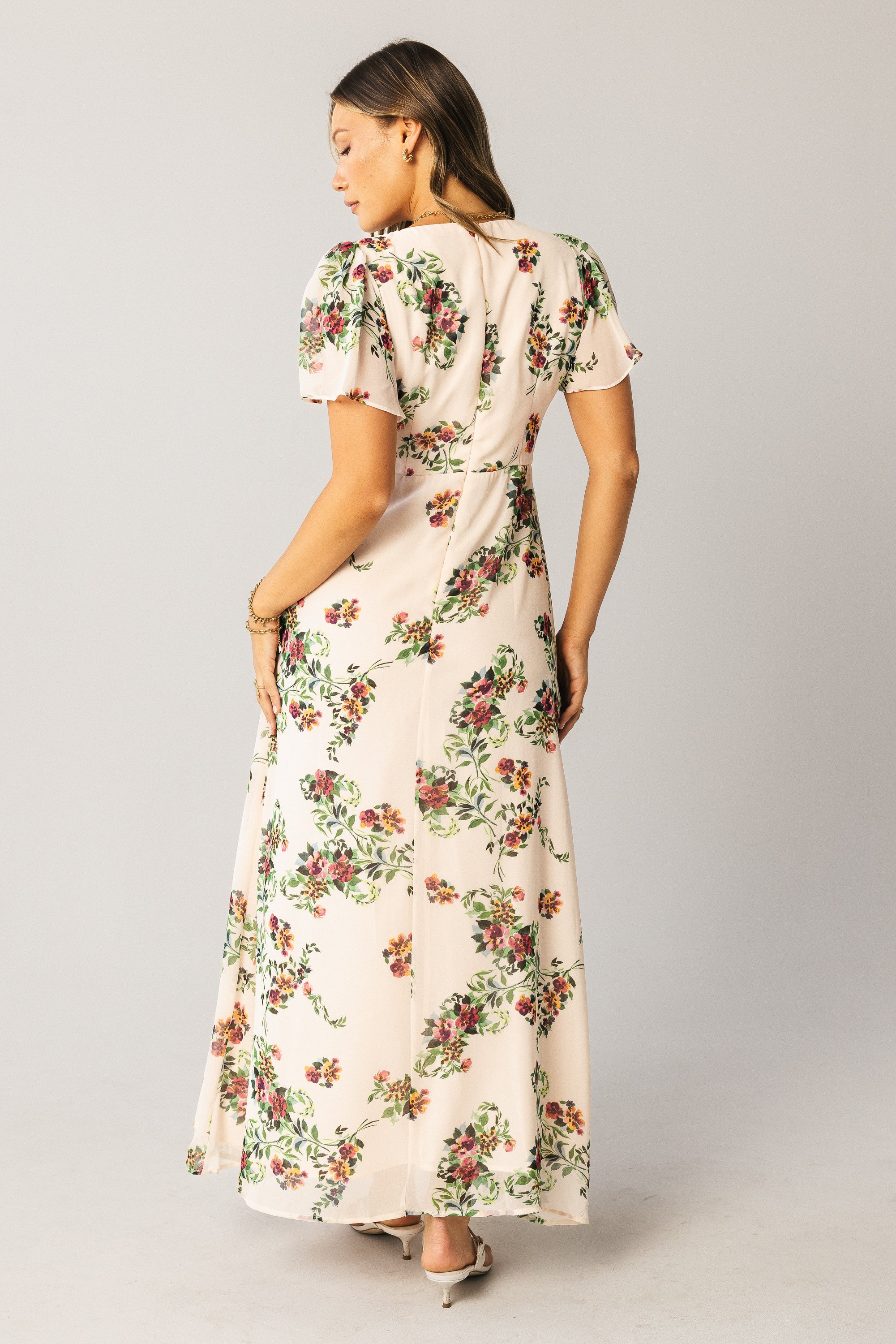 Melissa Floral Maxi Dress - FINAL SALE - Image 5