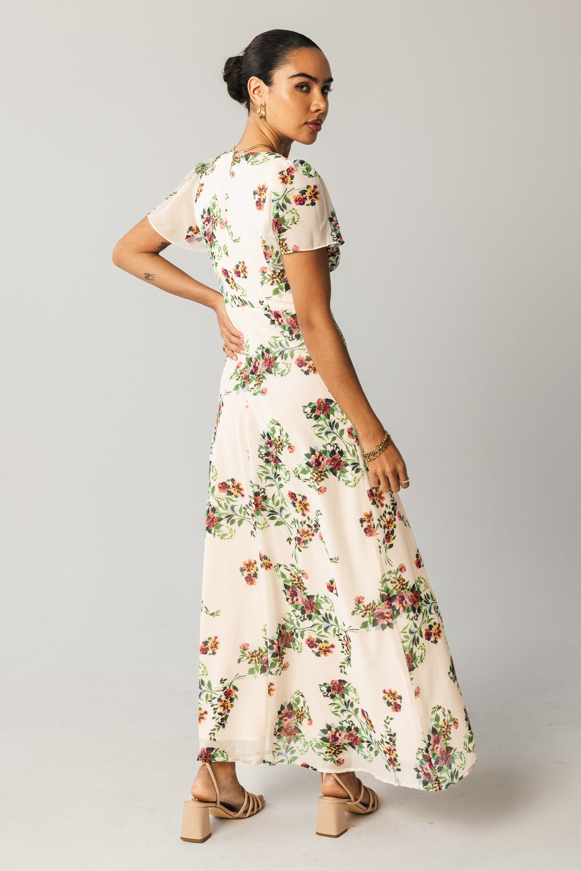 Melissa Floral Maxi Dress - FINAL SALE - Image 7