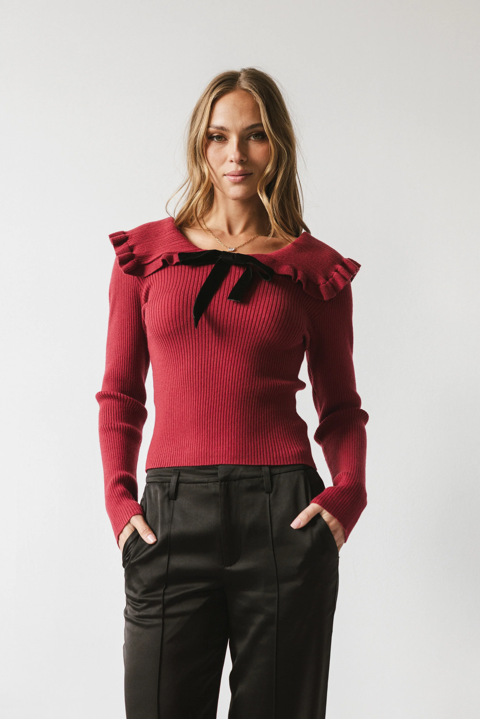 Melody Collared Sweater - FINAL SALE - Image 4