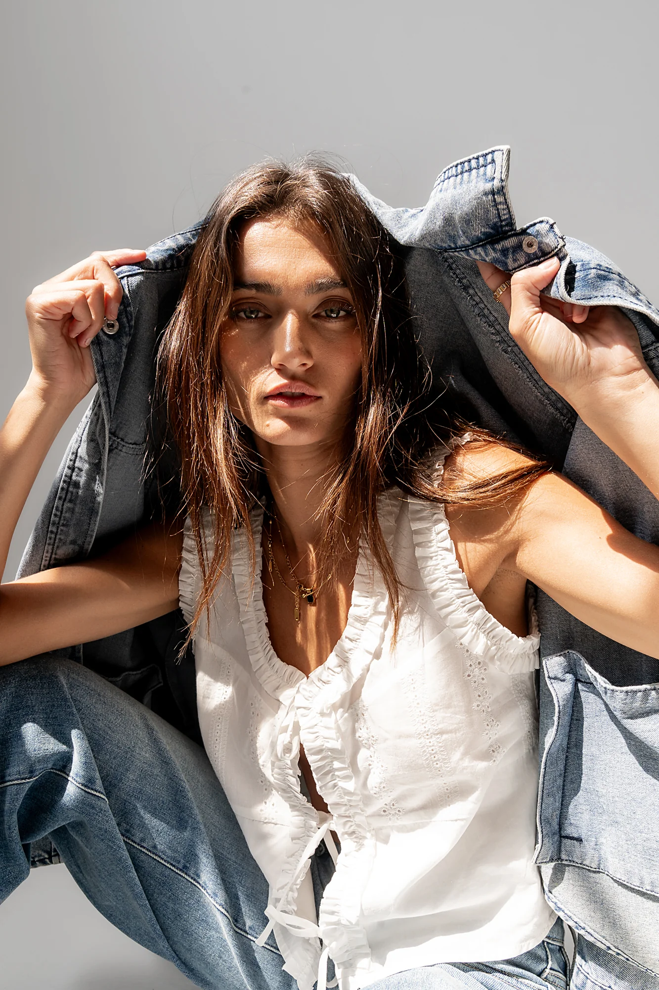 Mia Ruffle Tank - FINAL SALE - Image 2