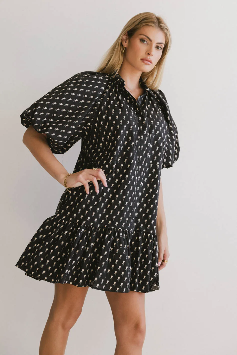 Miel Floral Mini Dress - FINAL SALE - Image 3