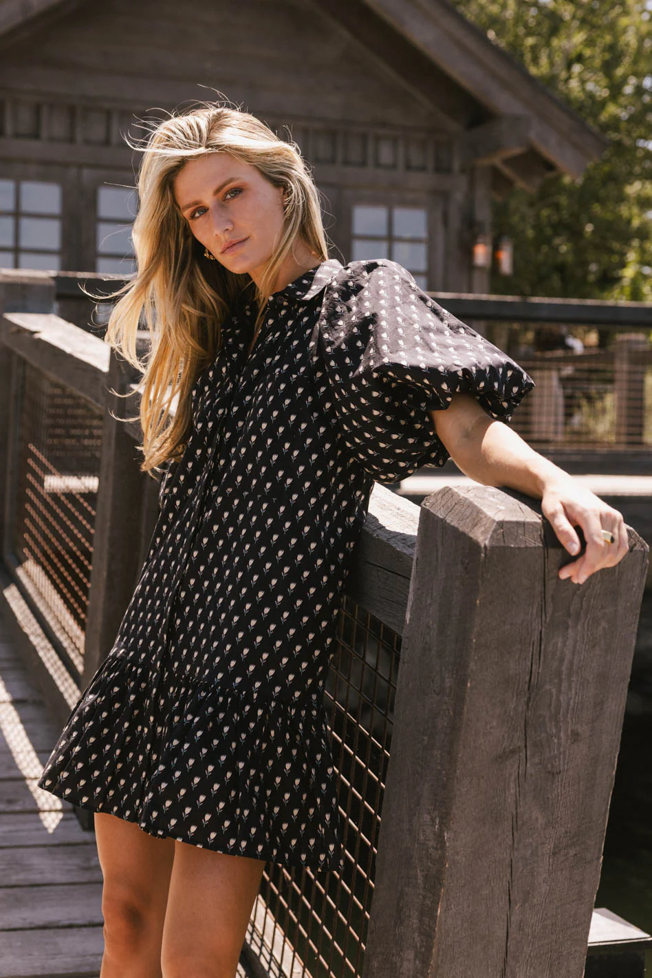 Miel Floral Mini Dress - FINAL SALE - Image 4