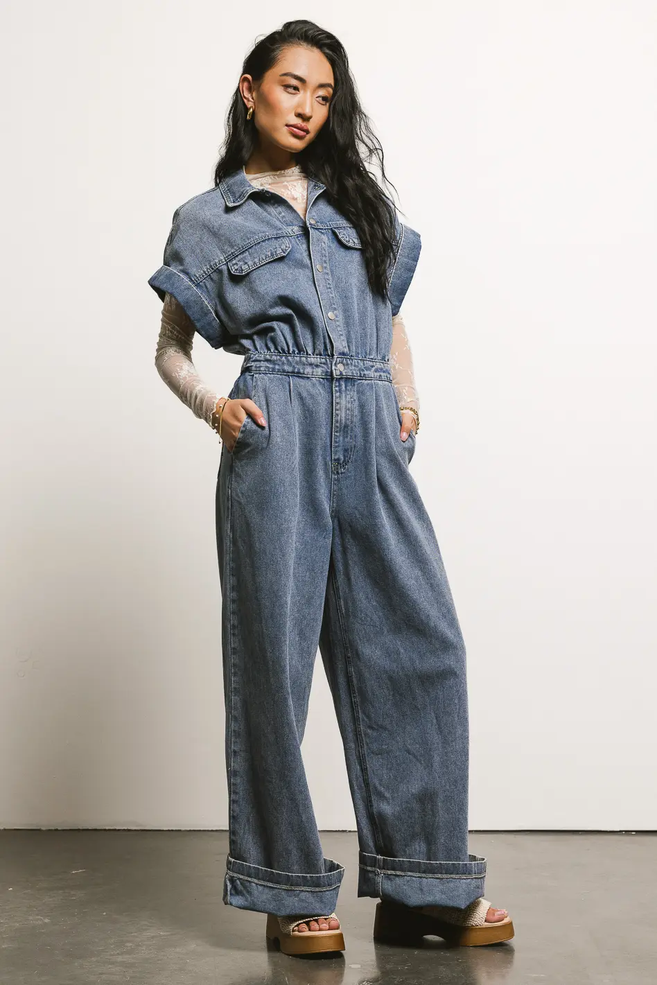 Milani Denim Jumpsuit - FINAL SALE - Image 3
