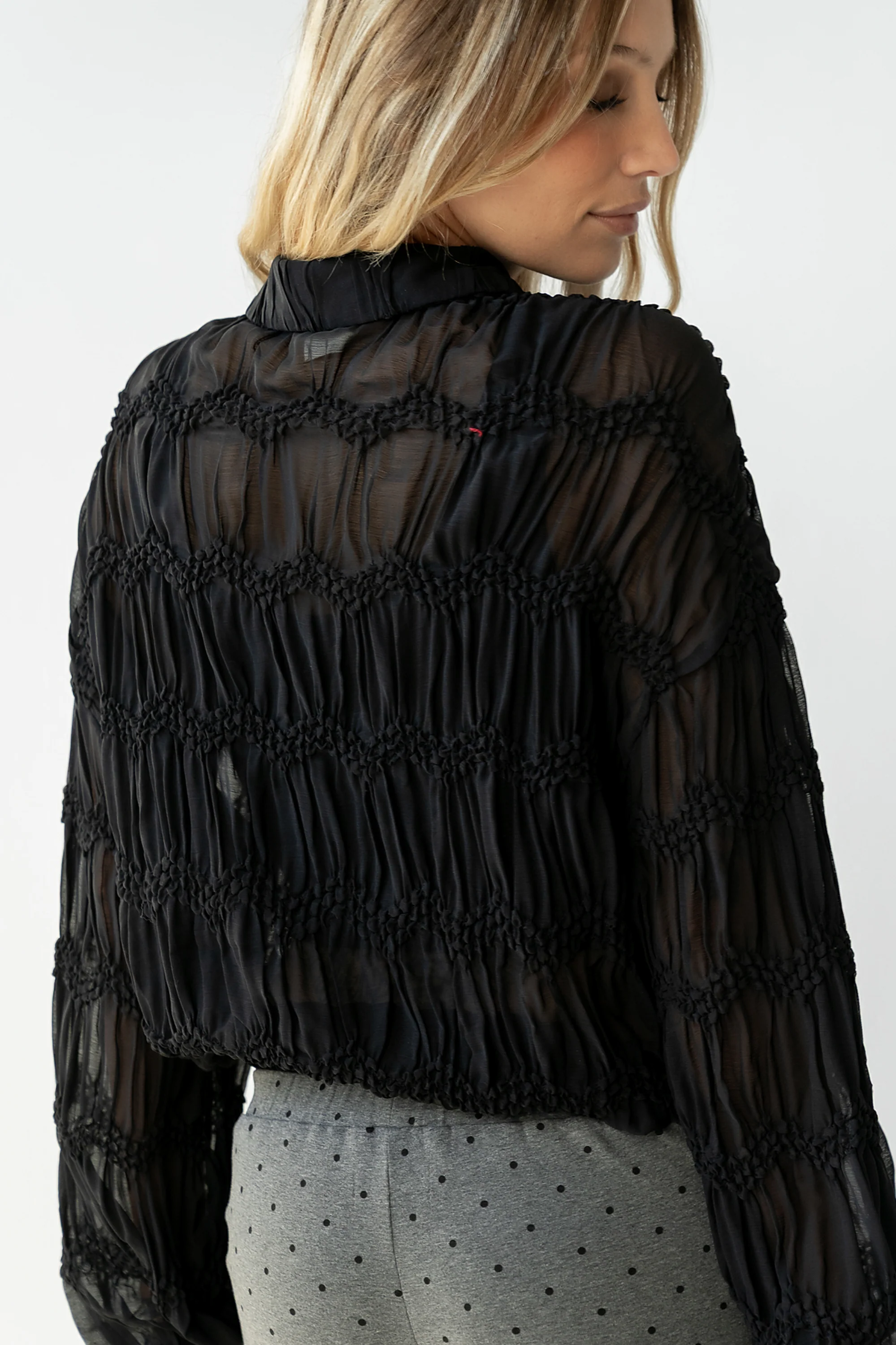 Milani Sheer Blouse - FINAL SALE - Image 5
