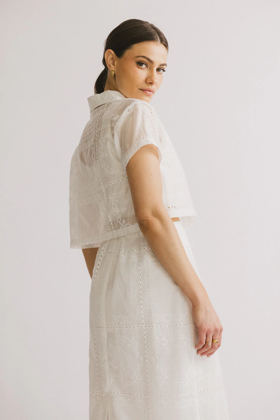 Millie Collared Button Up - FINAL SALE - Image 2