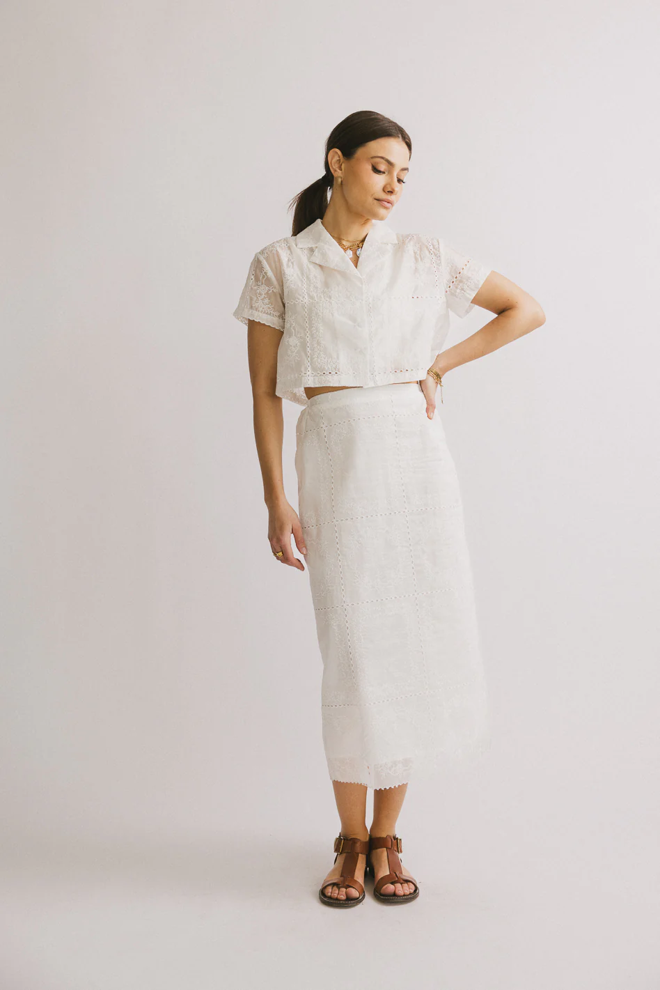Millie Collared Button Up - FINAL SALE - Image 3