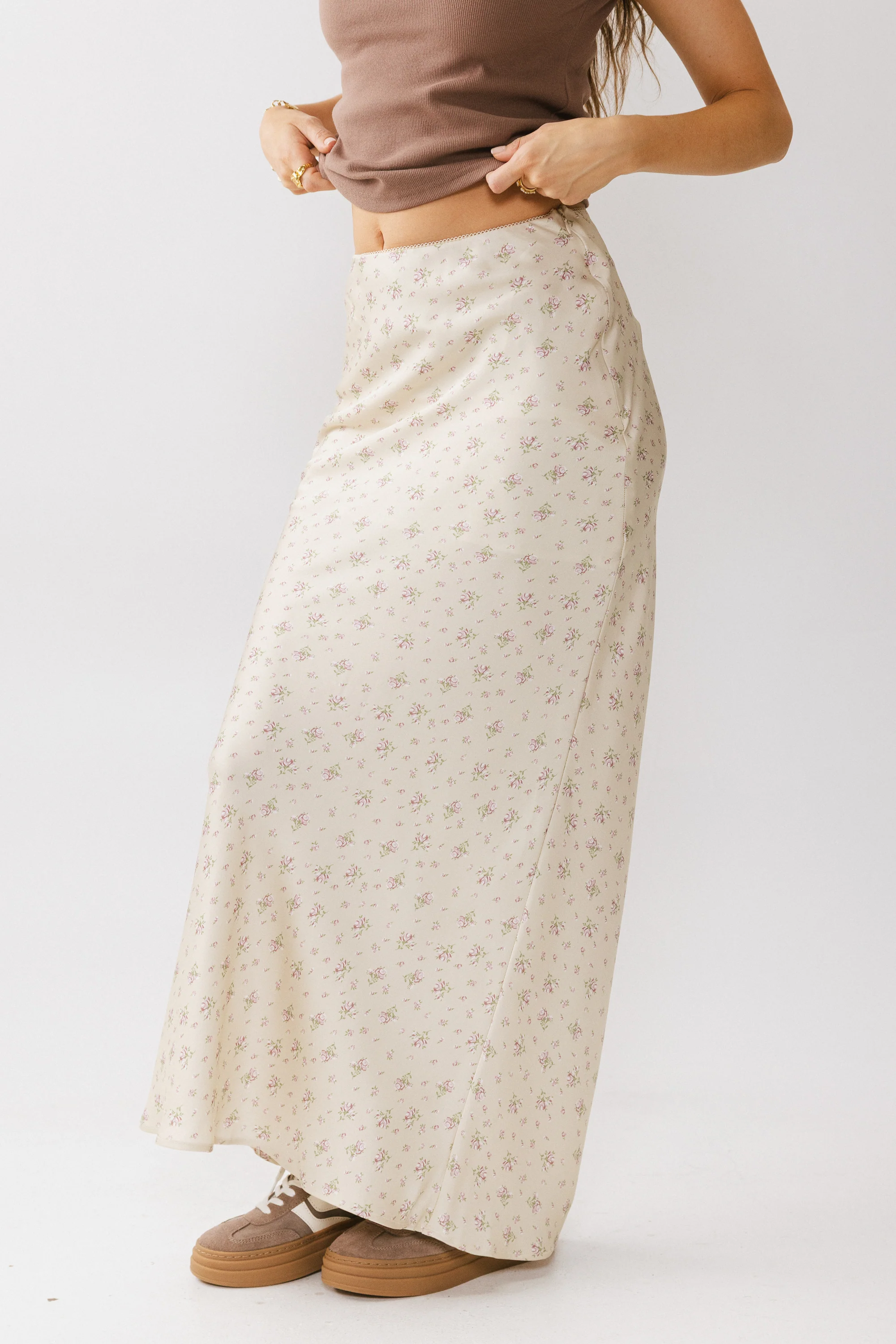 Milo Floral Maxi Skirt - FINAL SALE - Image 5