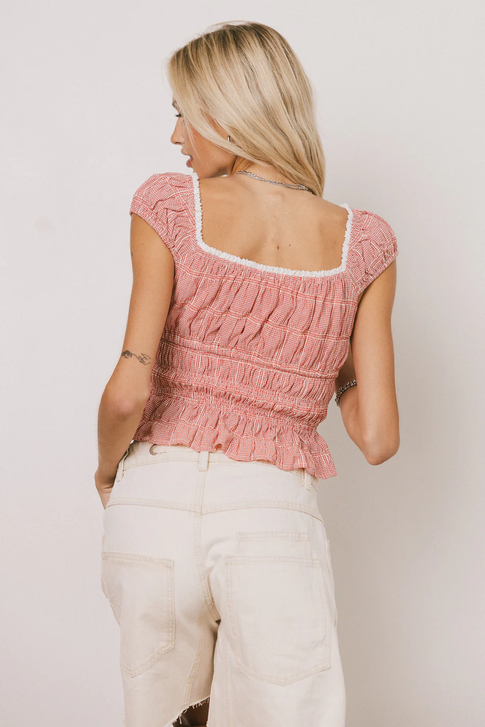 Mimi Gingham Top - FINAL SALE - Image 3
