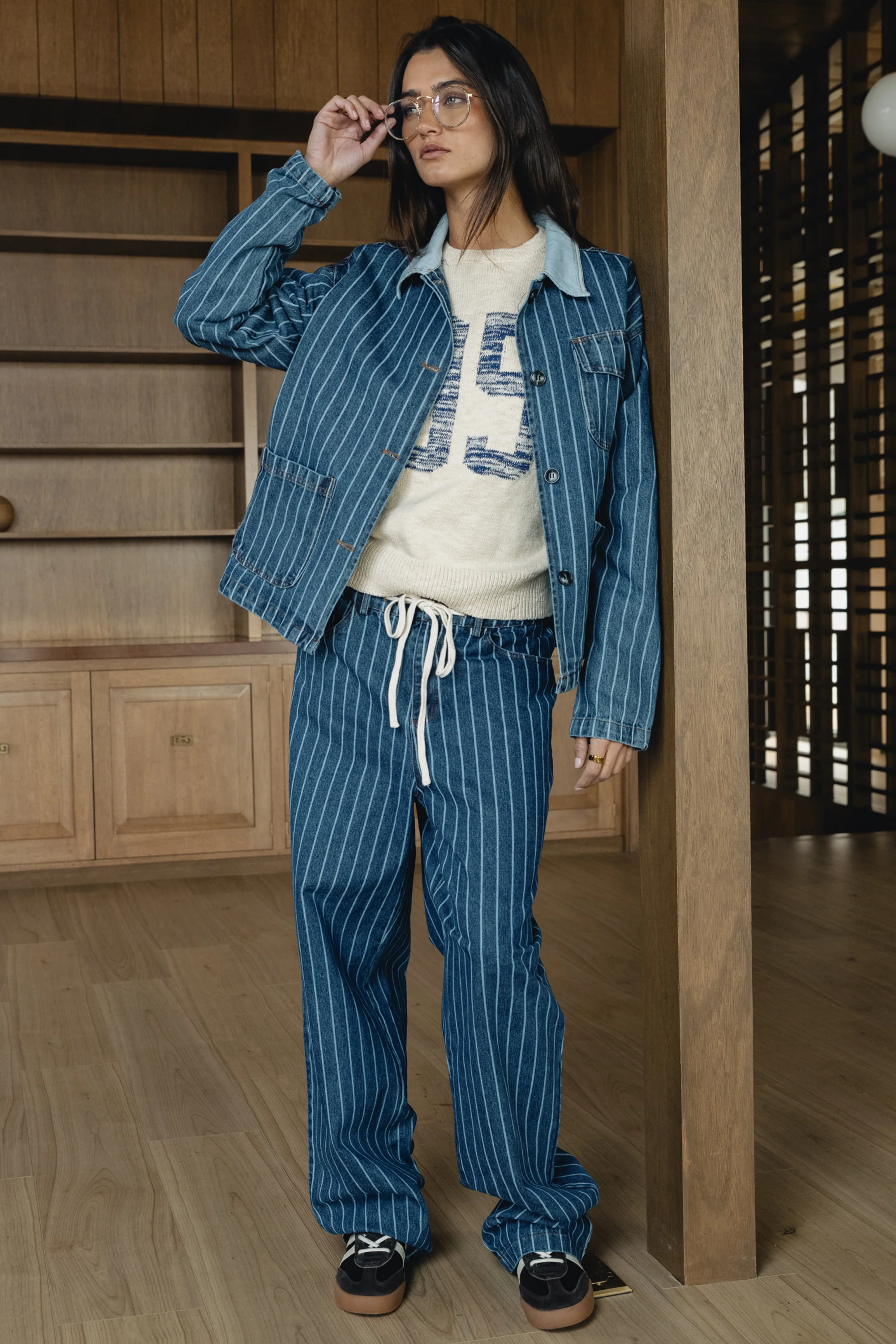 Mina Striped Button Up - Image 3