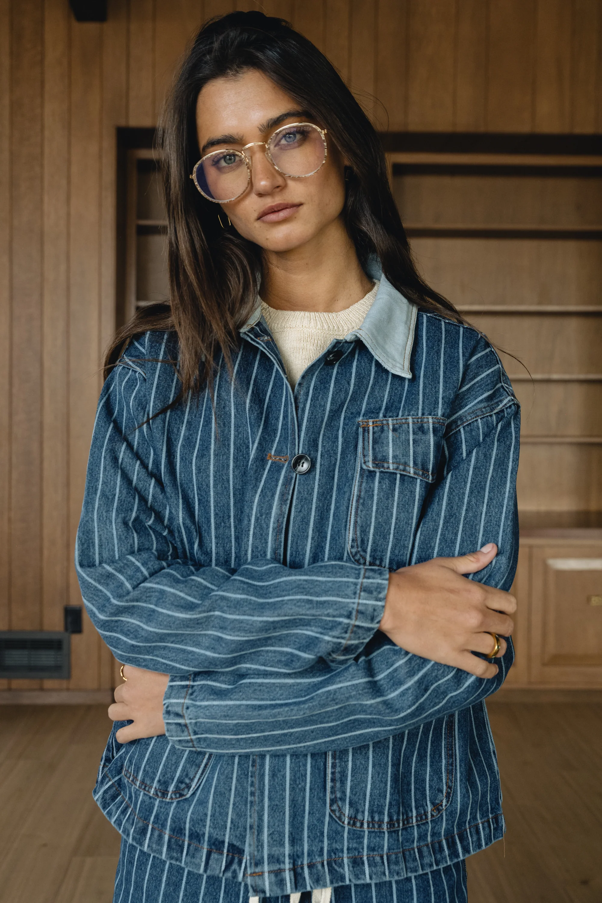 Mina Striped Button Up - Image 5