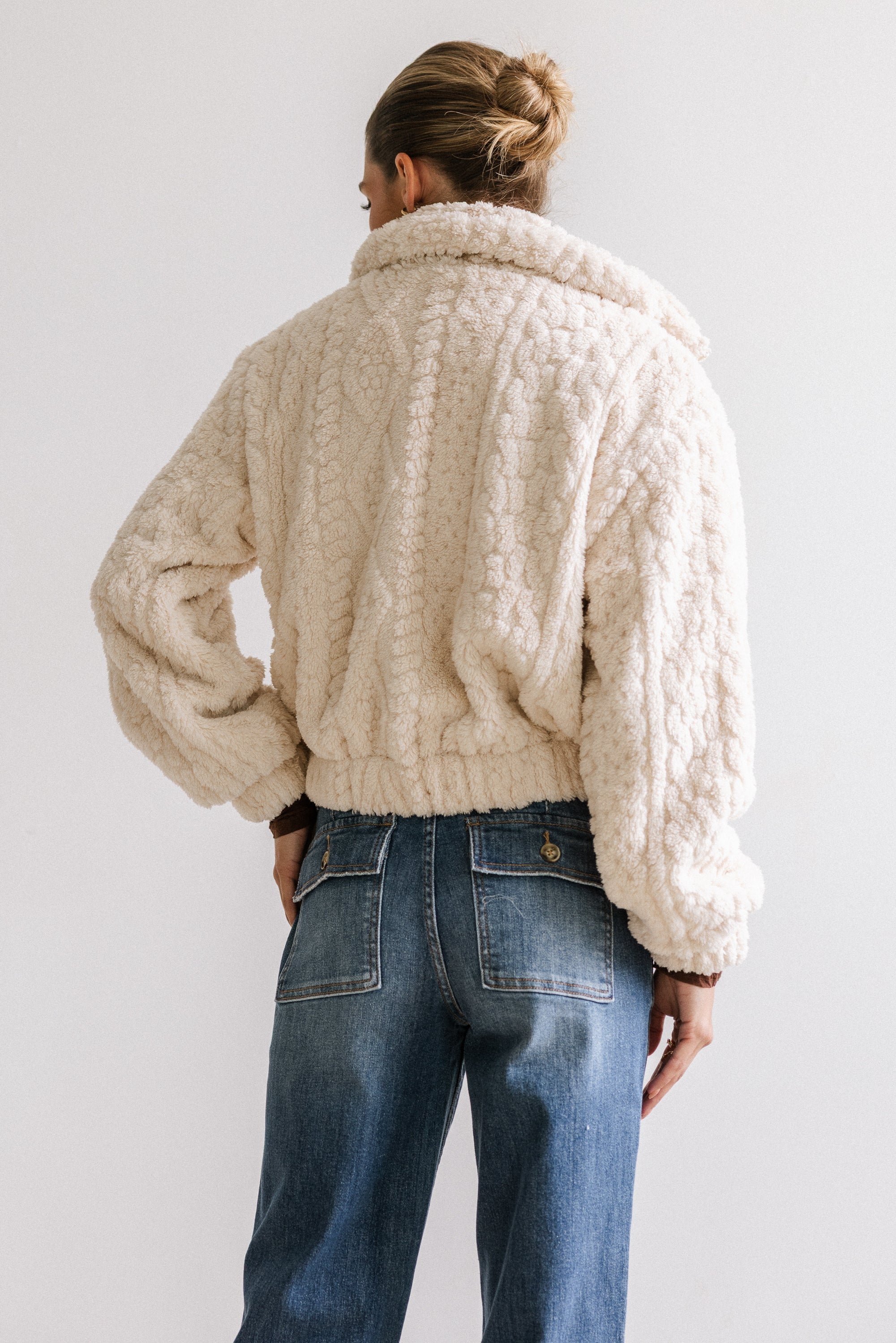 Minnie Sherpa Bomber Jacket - FINAL SALE - Image 5