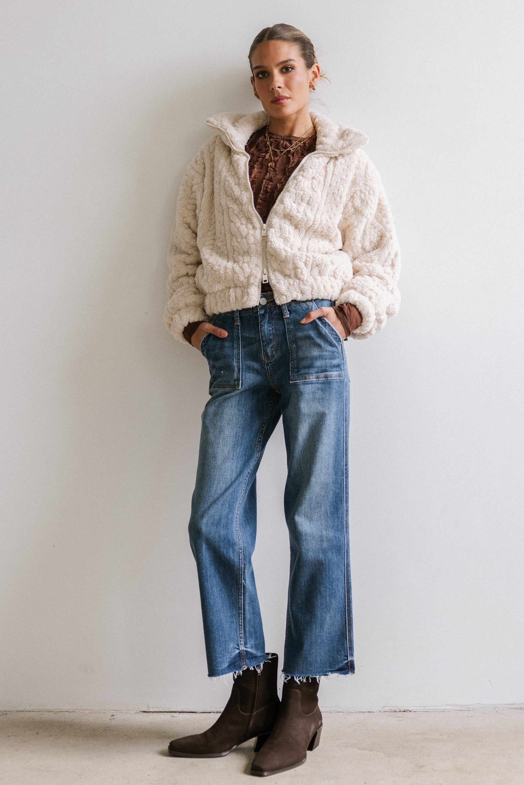 Minnie Sherpa Bomber Jacket - FINAL SALE - Image 6