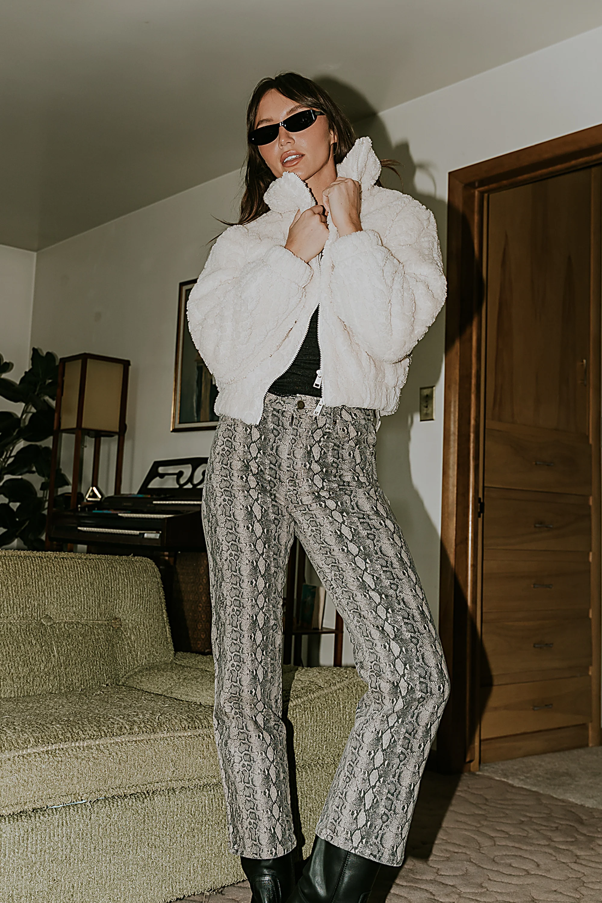 Minnie Sherpa Bomber Jacket - FINAL SALE - Image 8
