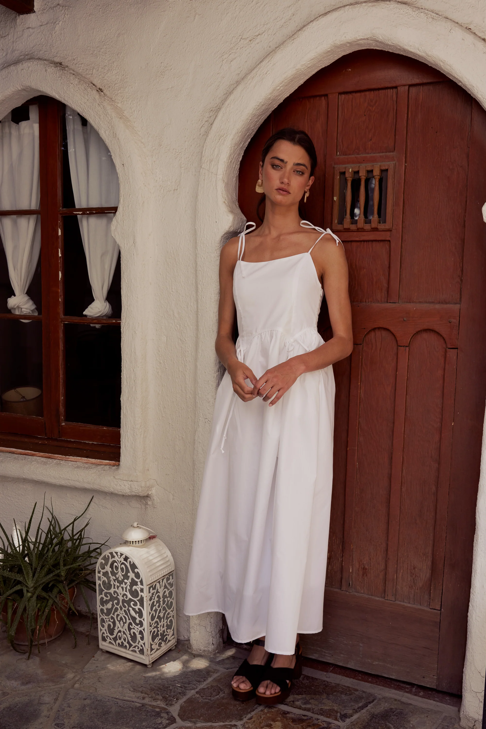 Misha Bow Maxi Dress - FINAL SALE - Image 6