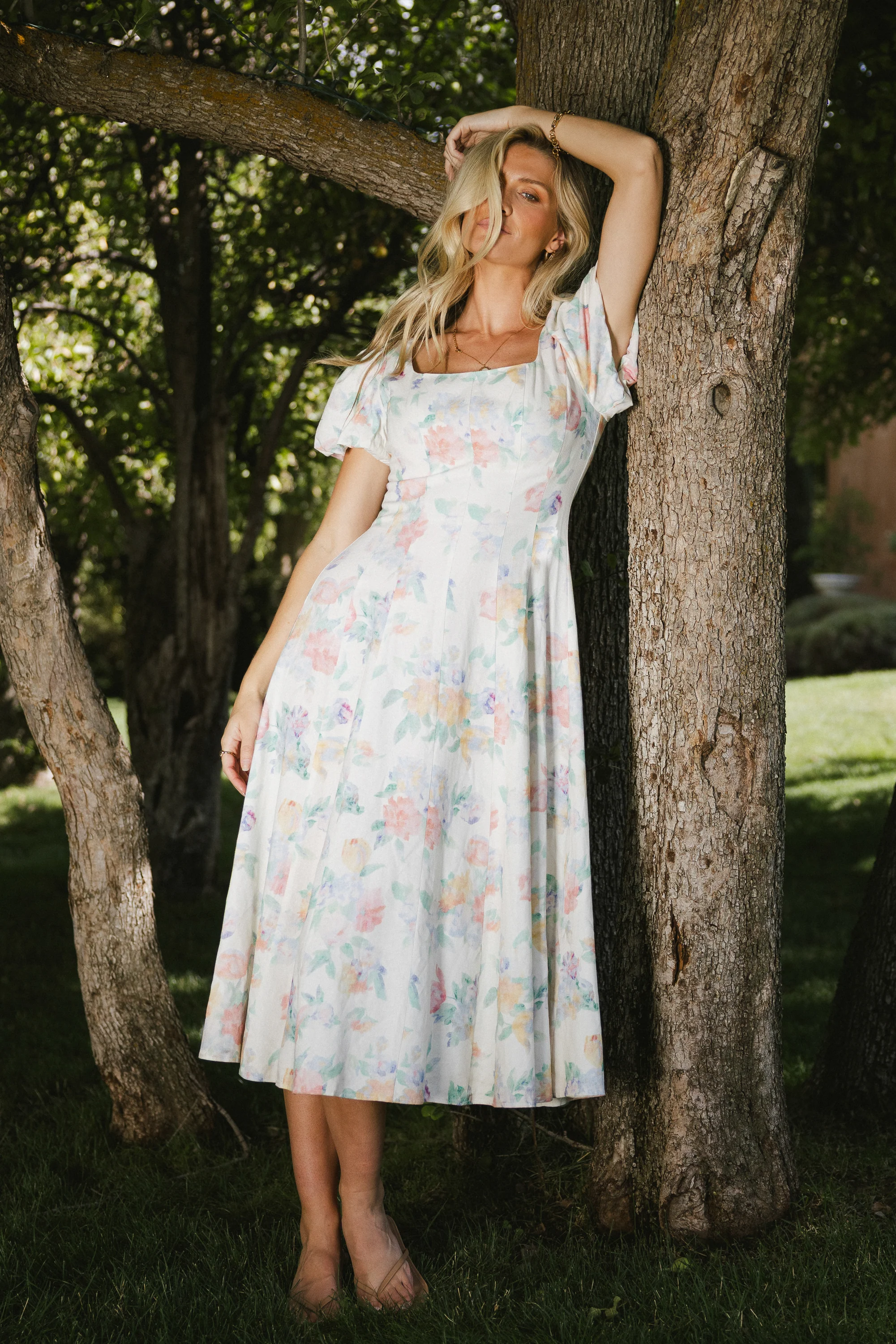 Mollie Floral Maxi Dress - Image 2