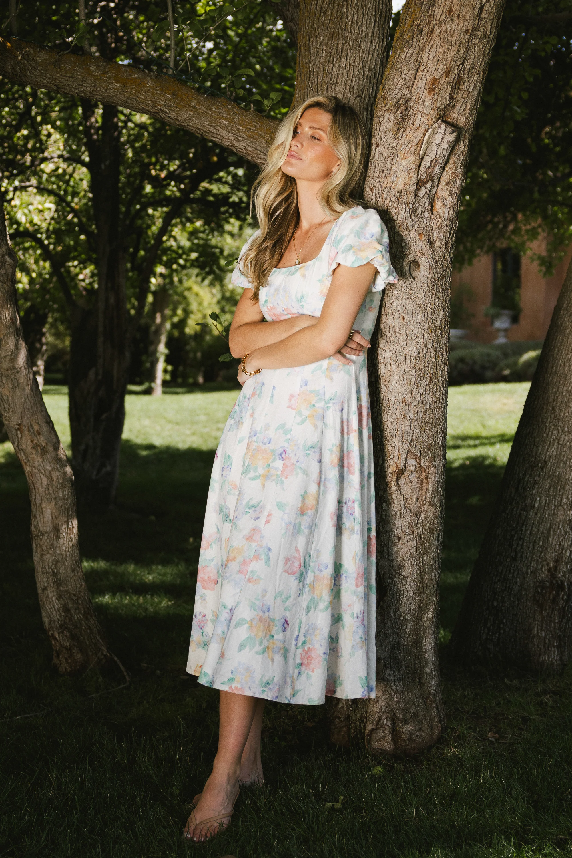 Mollie Floral Maxi Dress - Image 6