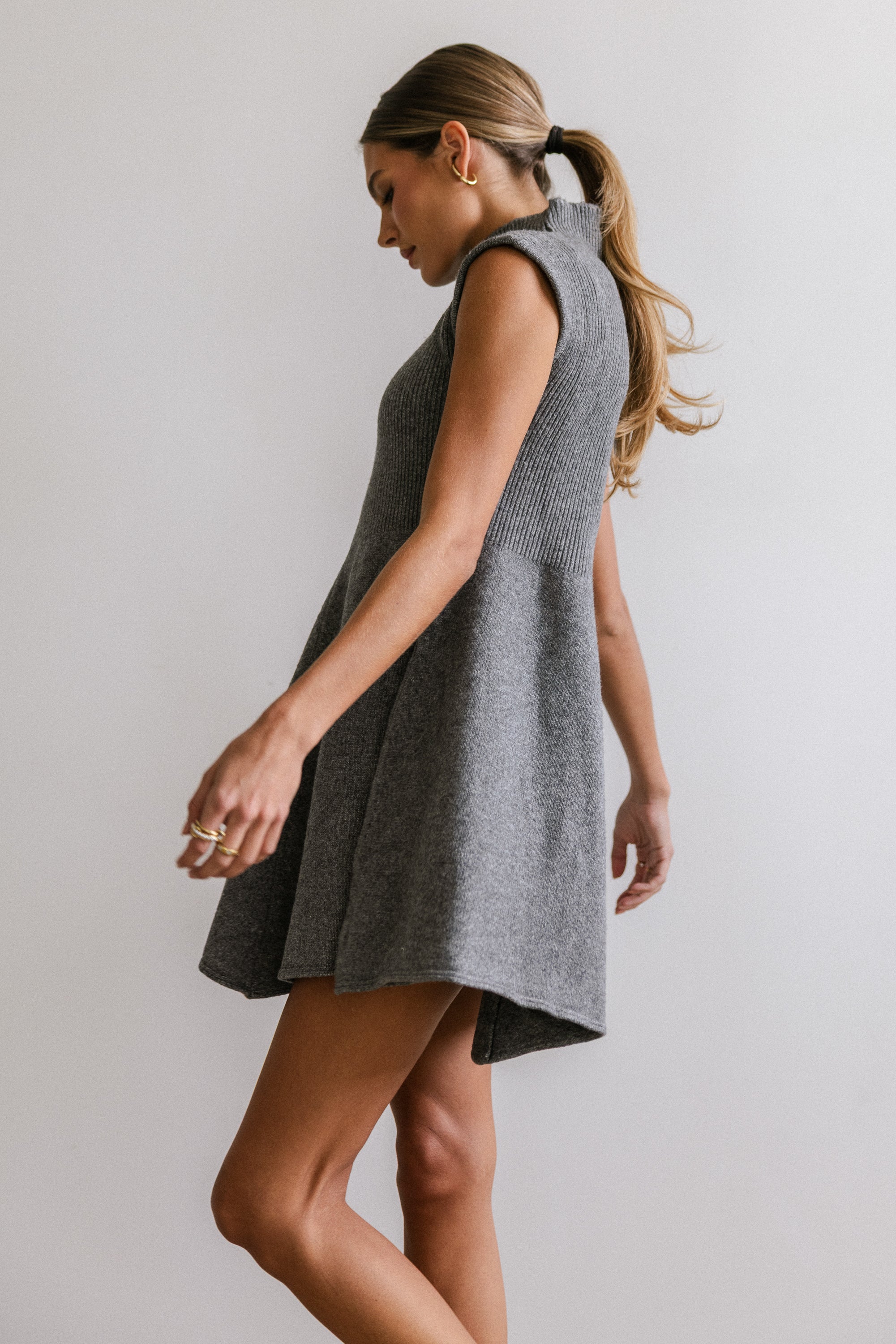 Molly Knit Mini Dress - FINAL SALE - Image 5