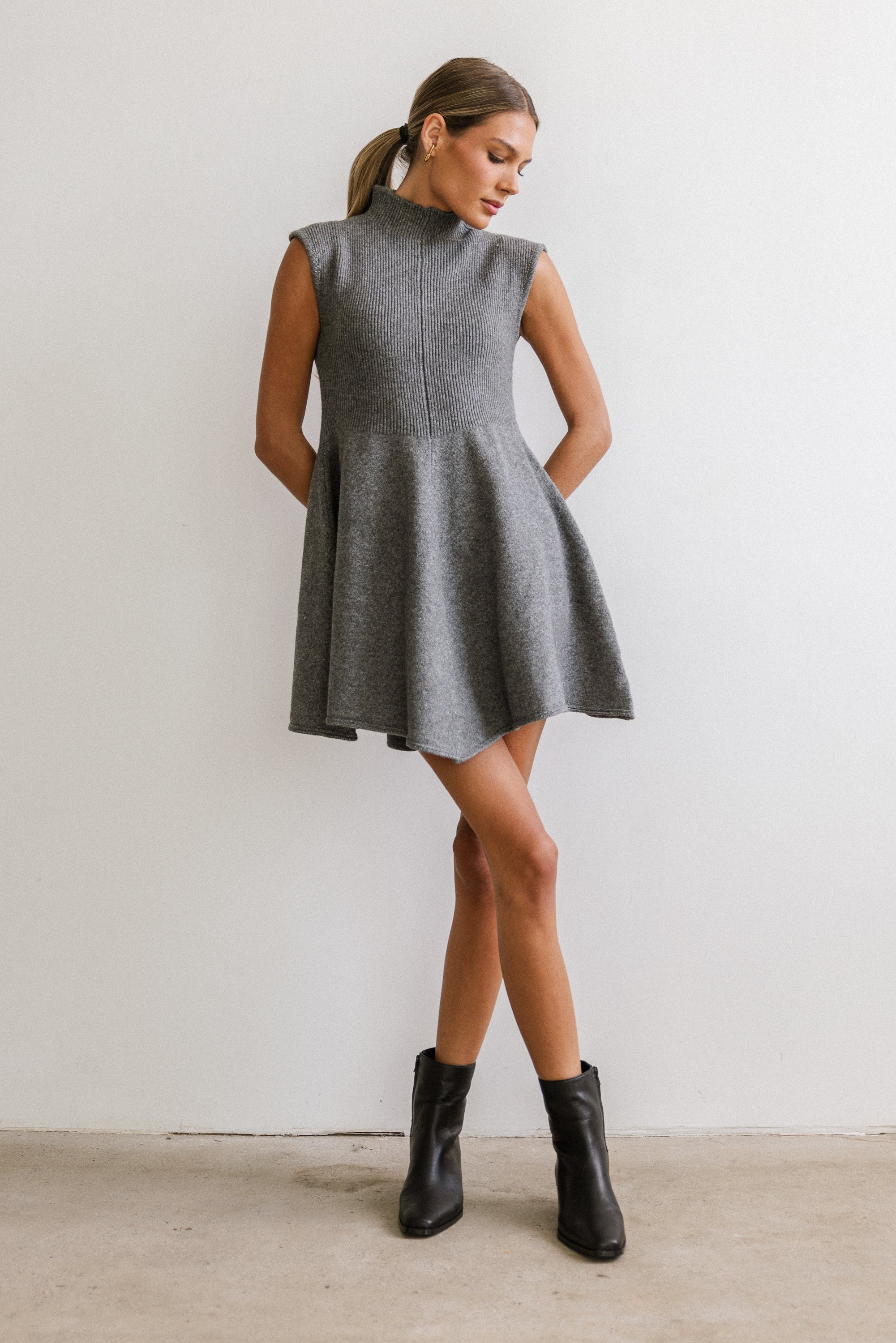 Molly Knit Mini Dress - FINAL SALE - Image 6