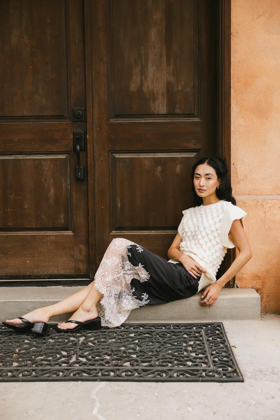 Molly Textured Sweater - FINAL SALE - Image 4