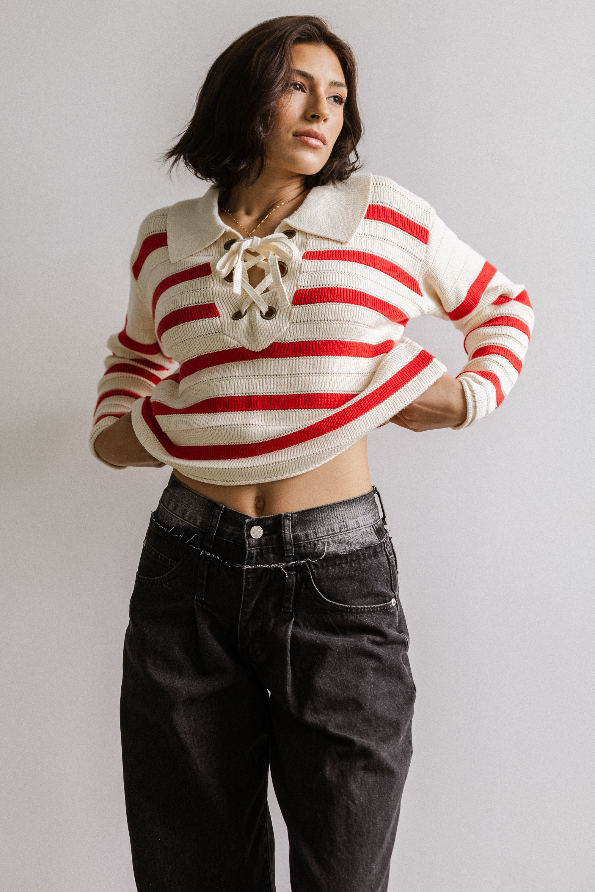 Mona Striped Sweater - Image 3