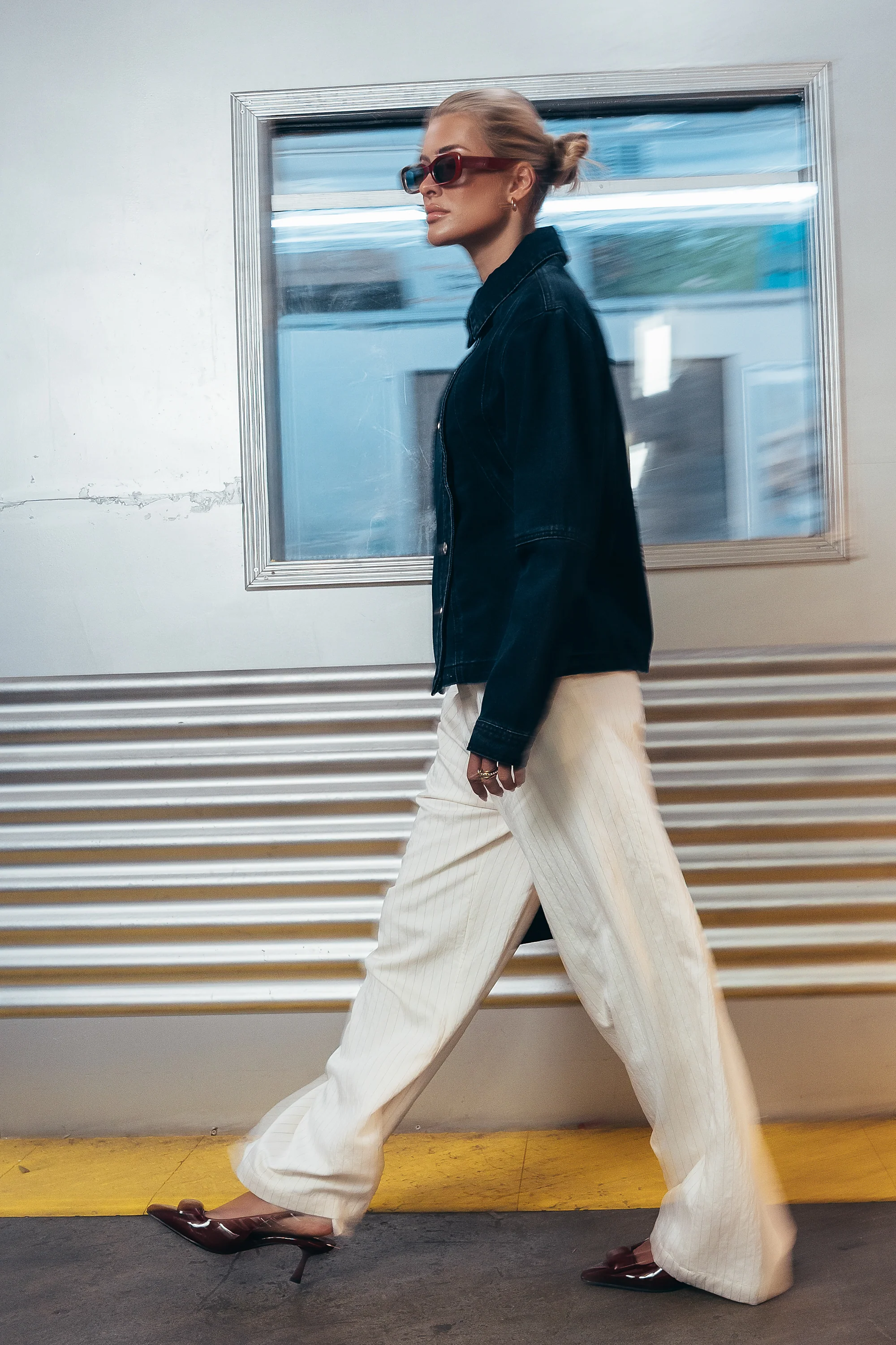 Monroe Striped Trousers - Image 3