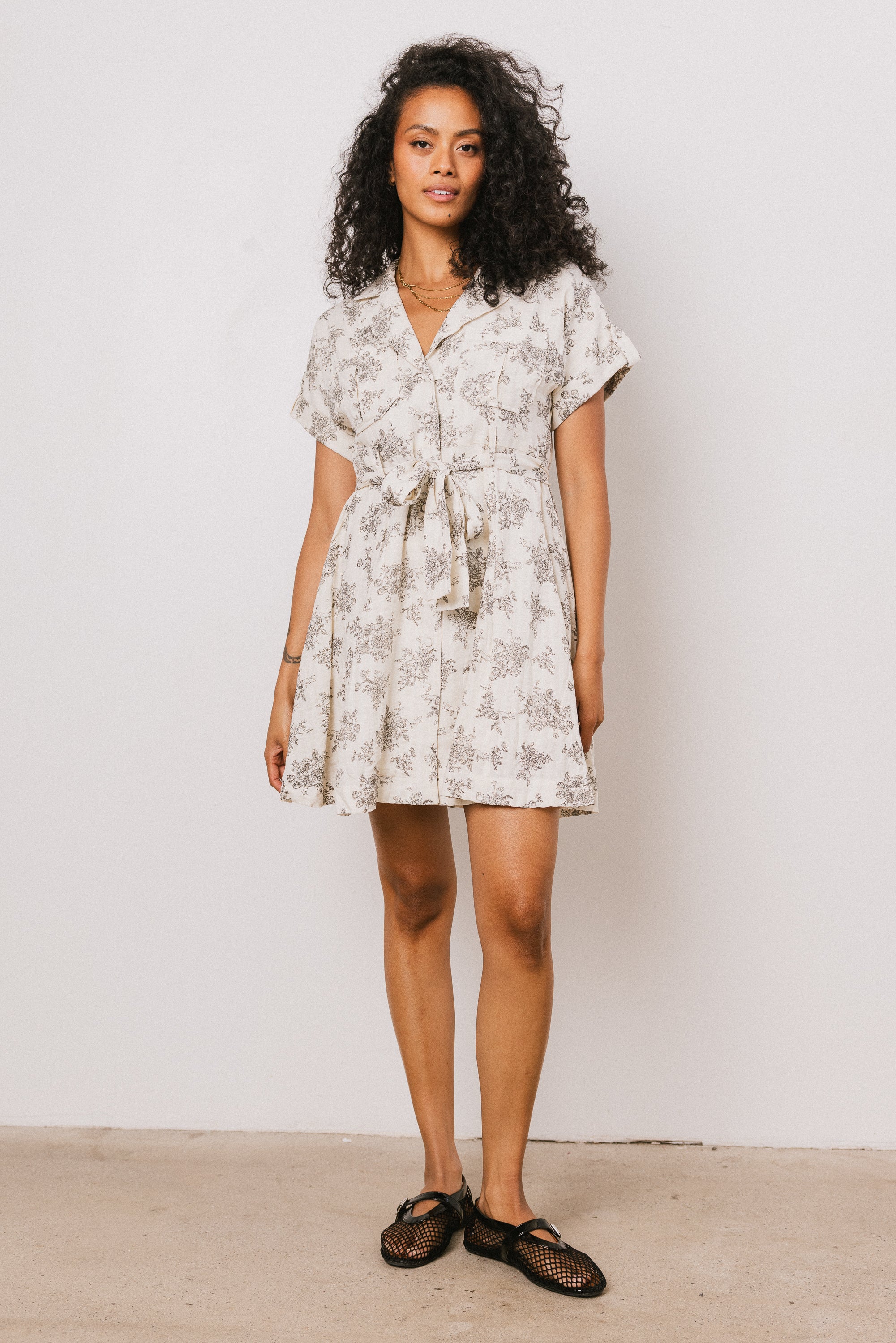 Morgan Floral Mini Dress - FINAL SALE - Image 9