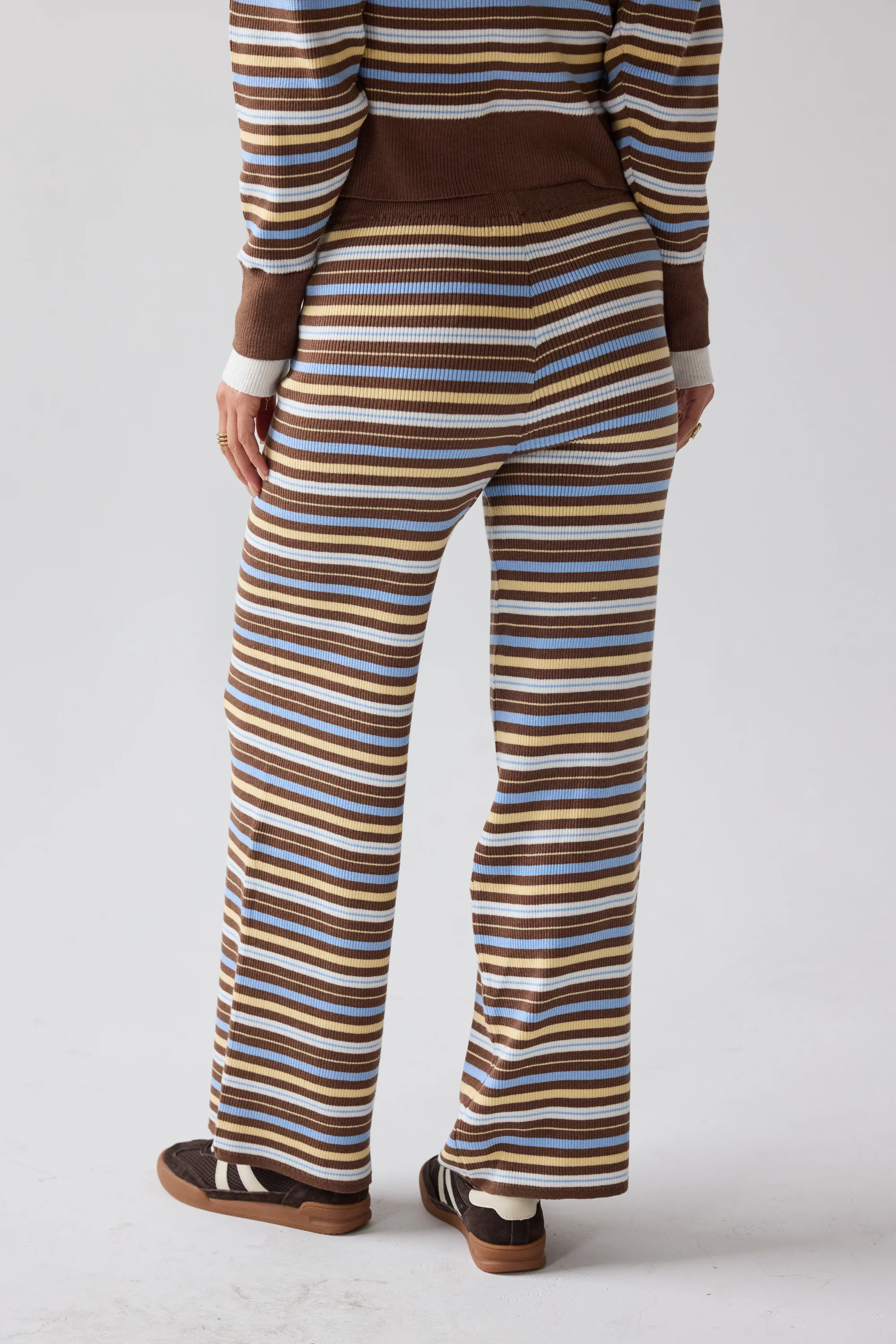 Nancy Striped Flare Pants - FINAL SALE - Image 4