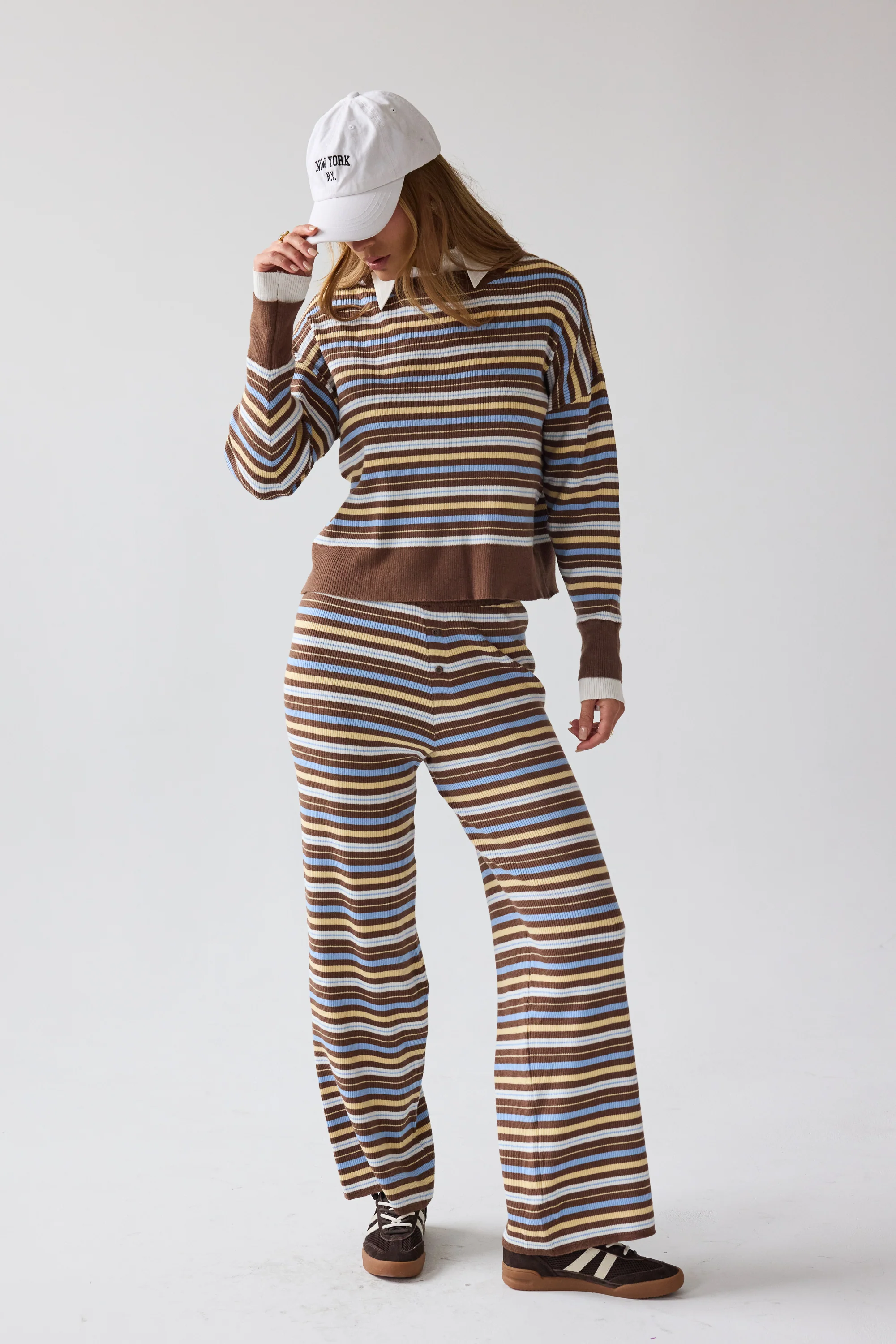 Nancy Striped Top - FINAL SALE - Image 2