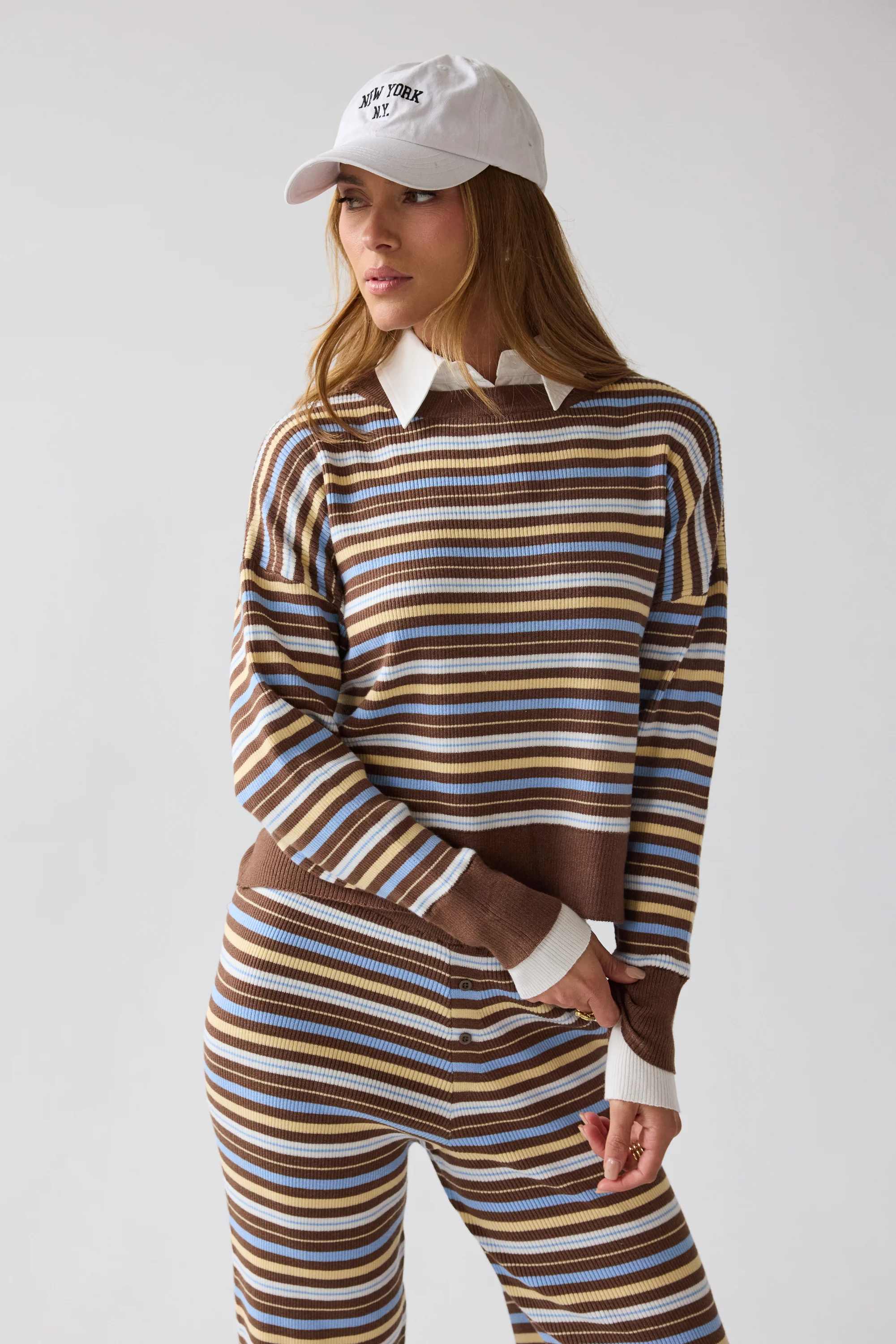Nancy Striped Top - FINAL SALE - Image 5
